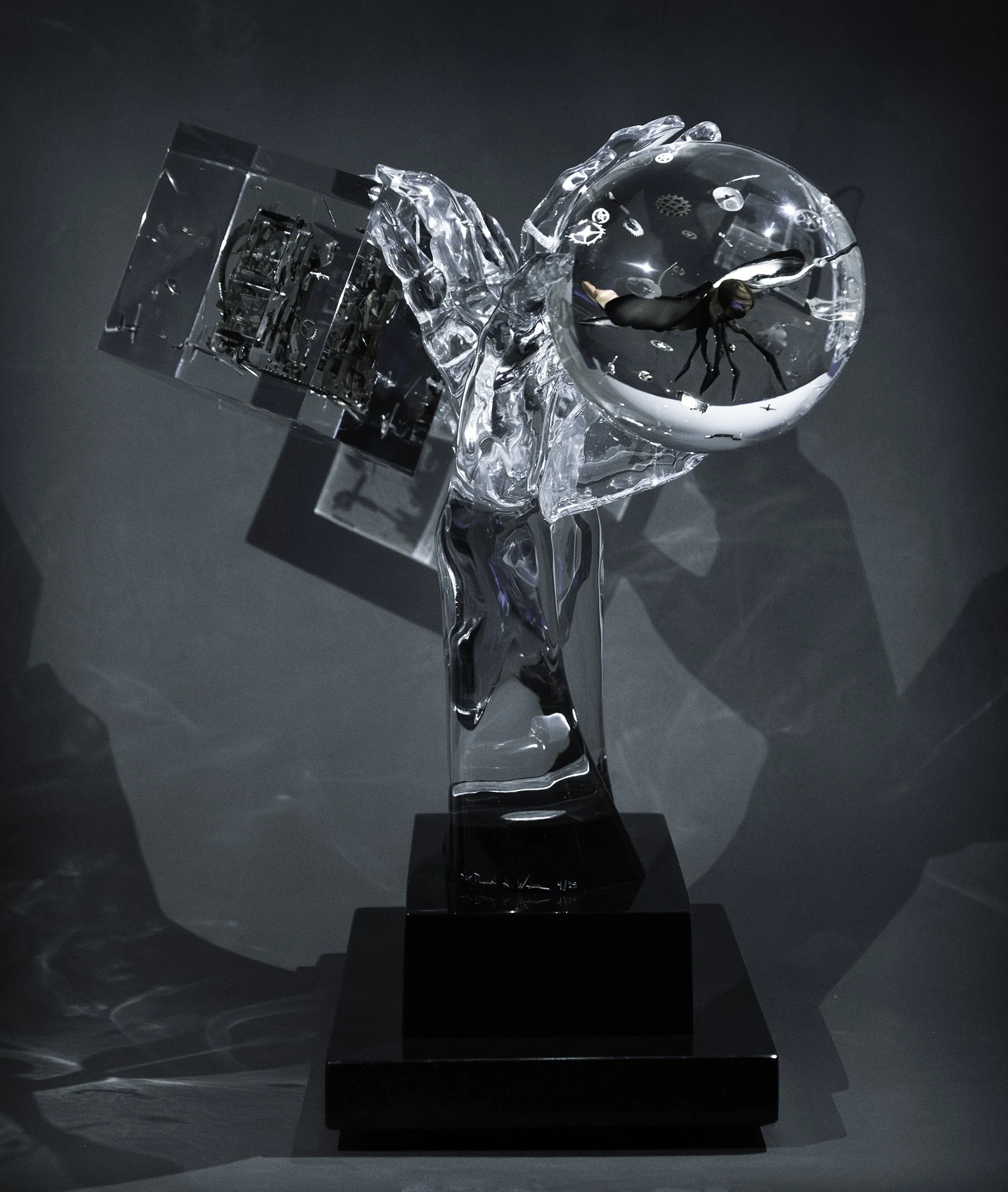 Holding Time XII
Lucite
18"h x 14"w x14"d