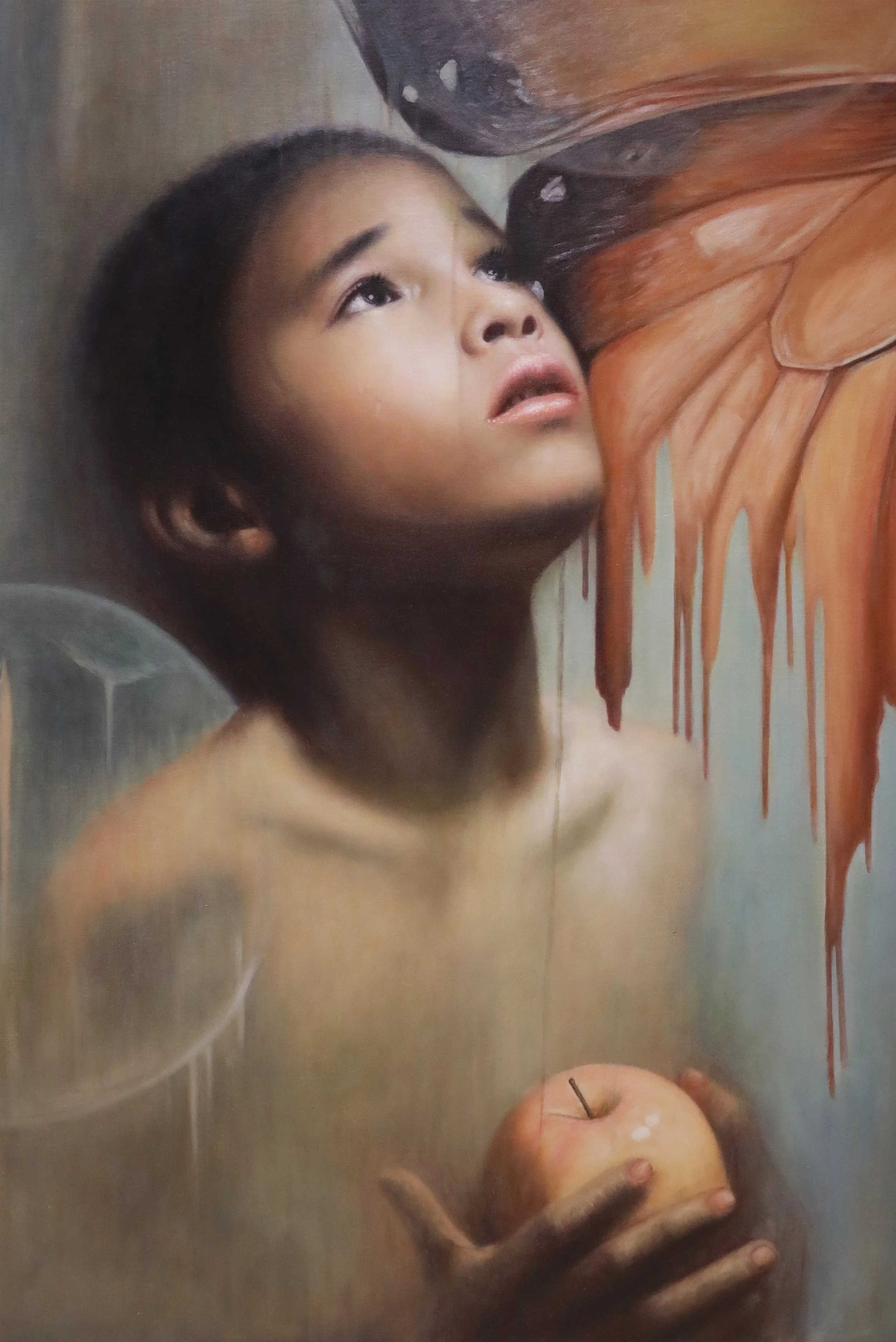 Gift of Wisdom
oil on canvas
39"h x 29.5"w