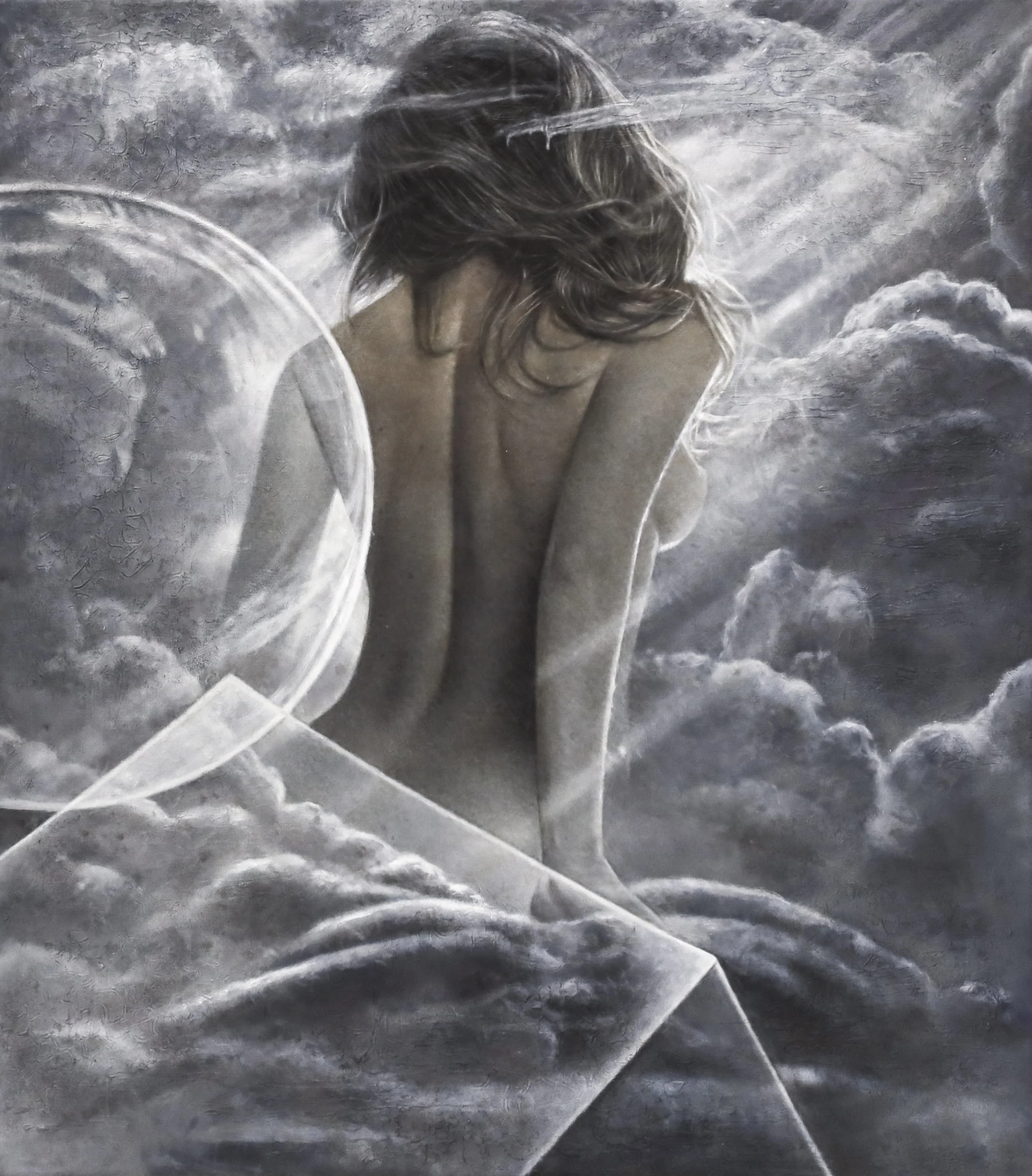 Light Matter XI
Oil On Canvas
32"h x 28"w