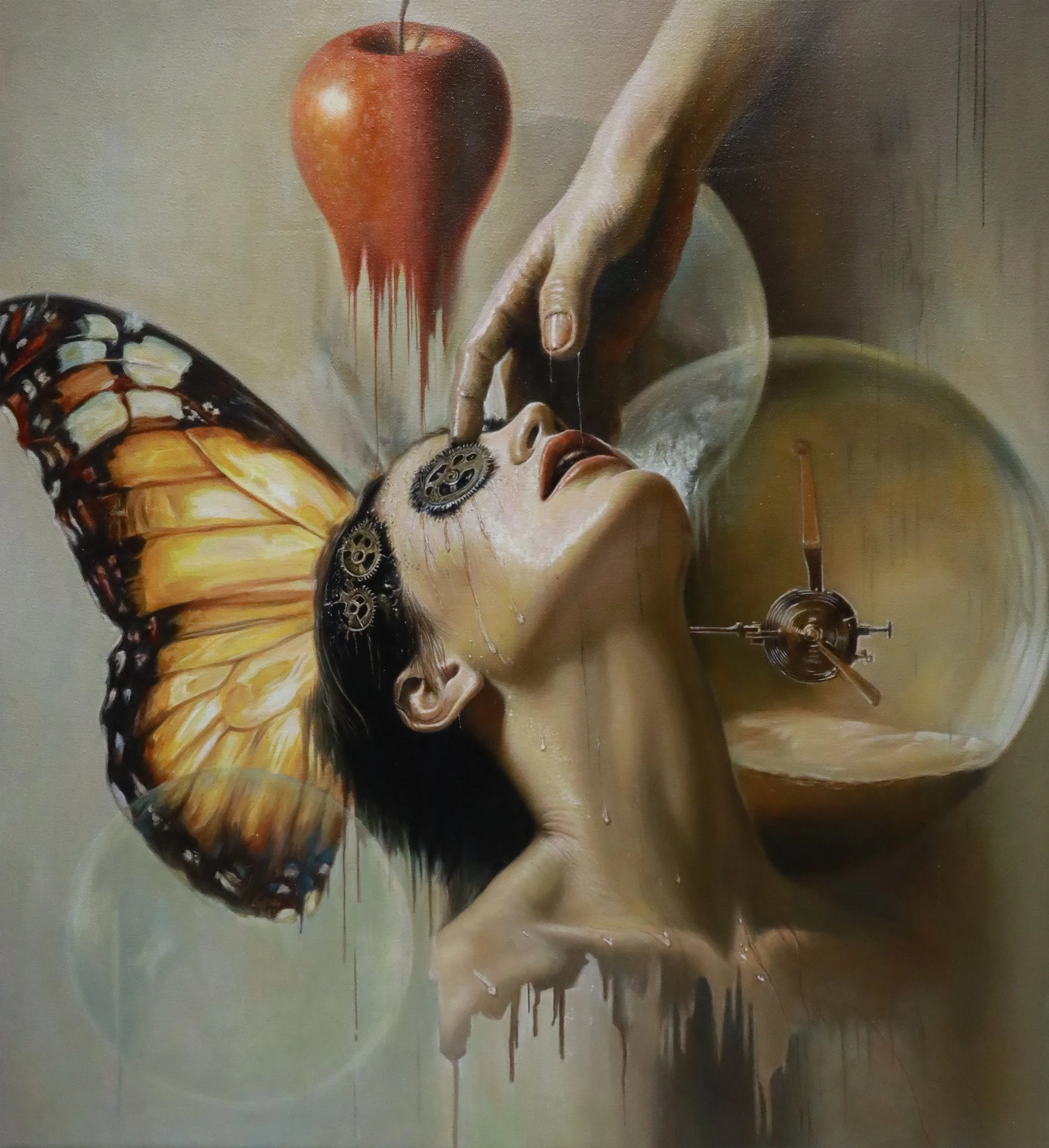 Blessed Wisdom
oil on canvas
43"h x 39"w