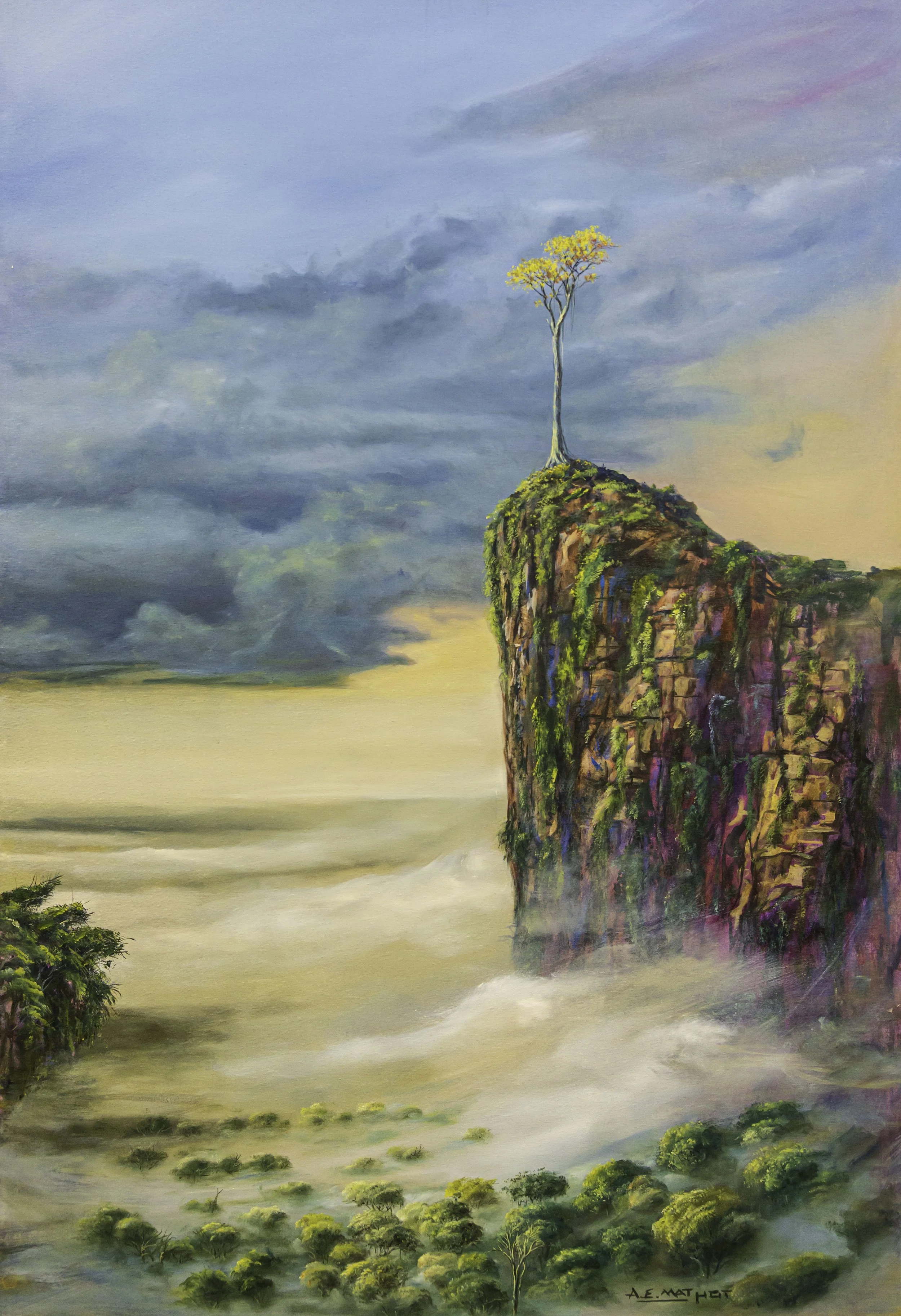 Desde Lo Alto II
59"h x 39"w (149.86cm x 99.06cm)
oil on canvas