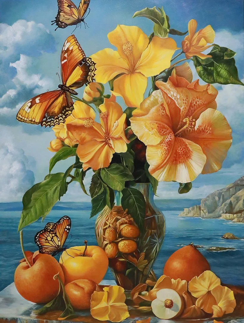 Fruitful 40”H x 30”W I 101.6cm x 76.2cm