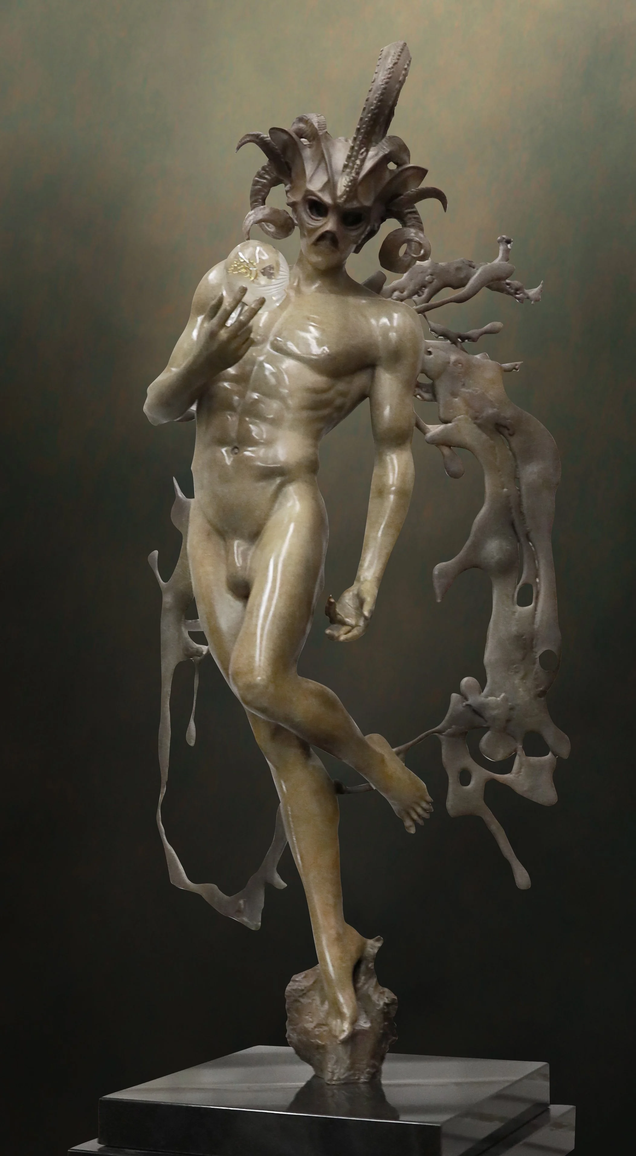 Ectropy -Masculus
bronze / lucite
50"h x 22" w x18"d
