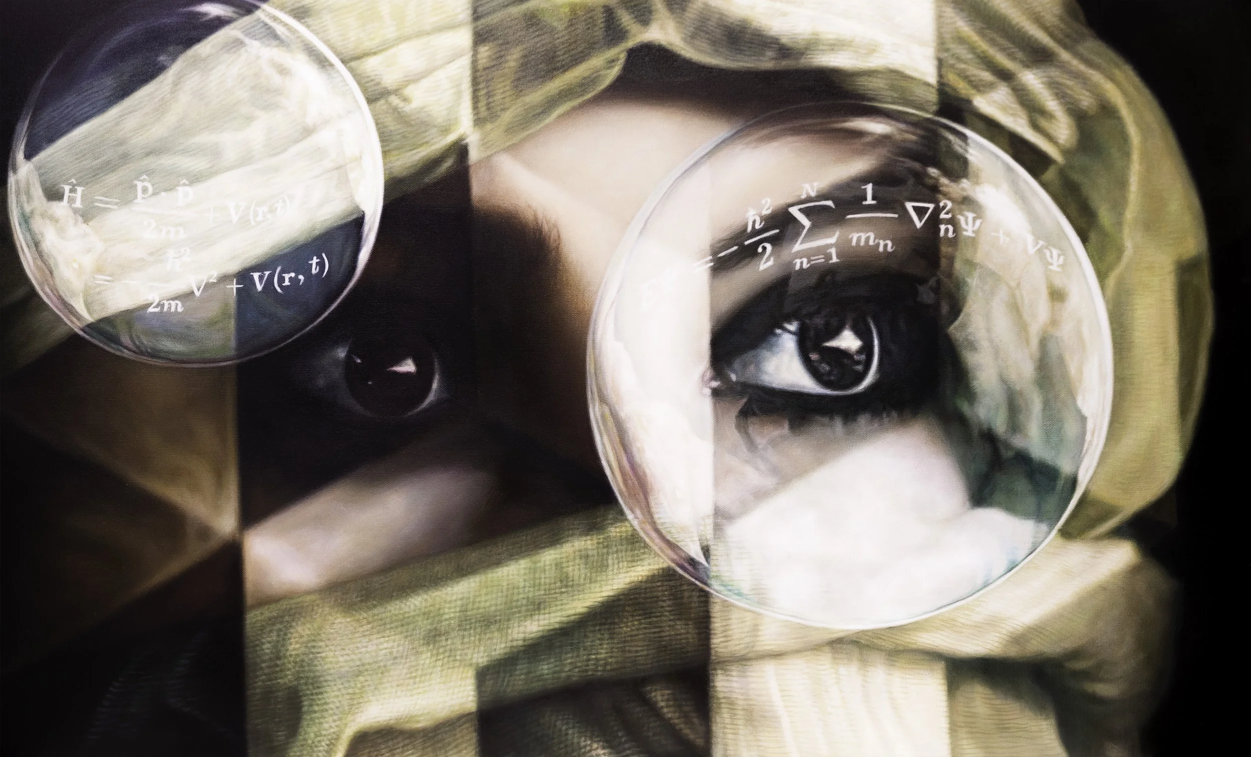 Quantum Mechanics Chapter XXII
Oil On Canvas
27.5"h x 45"w