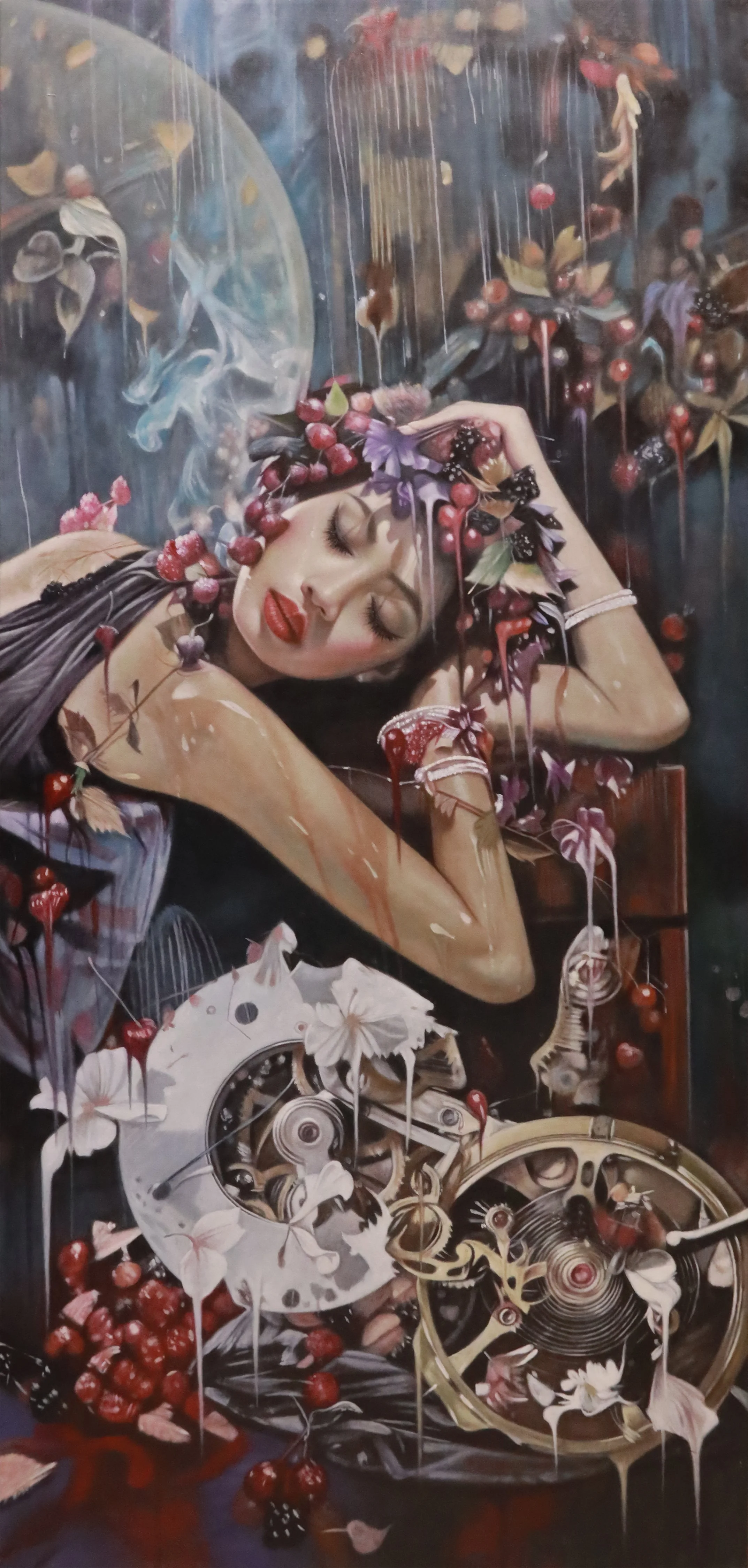 Day Dream
Oil On Canvas
54"h x 25.5"w