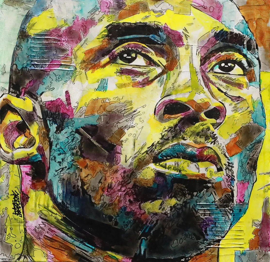 Fulfill - Kobe Series
Mixed Media on Canvas
12"h x 12"w (30.48cm x 30.48cm)