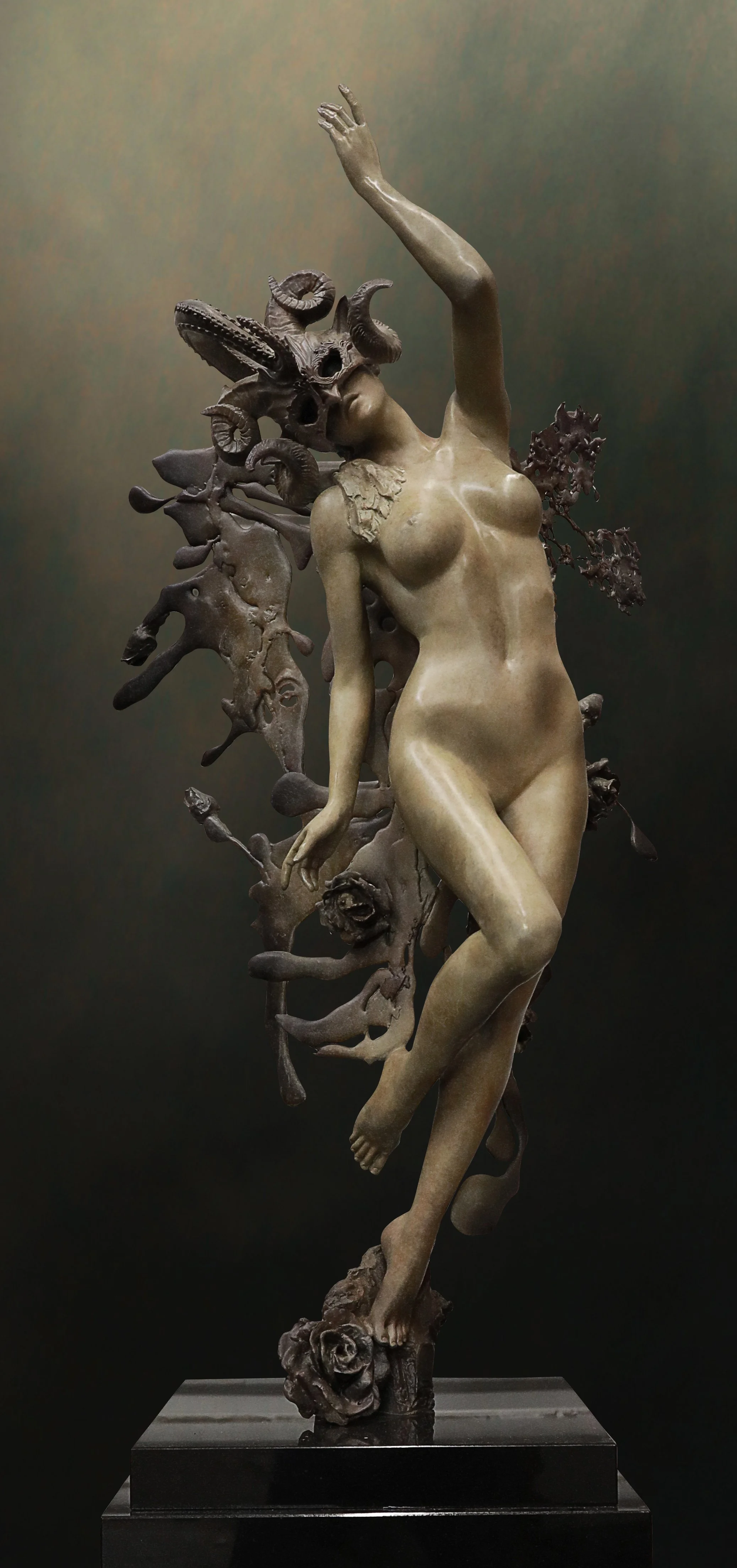 Ectropy - Femina
bronze / lucite
51"h x 24" w x19"d