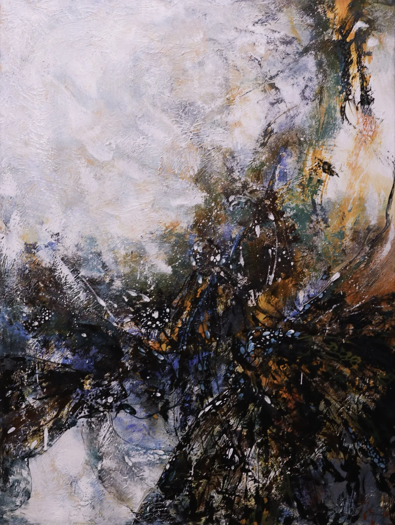 Transformation
Oil on Canvas
31.5"h x 23.5w" (80.01cm x 59.69cm)