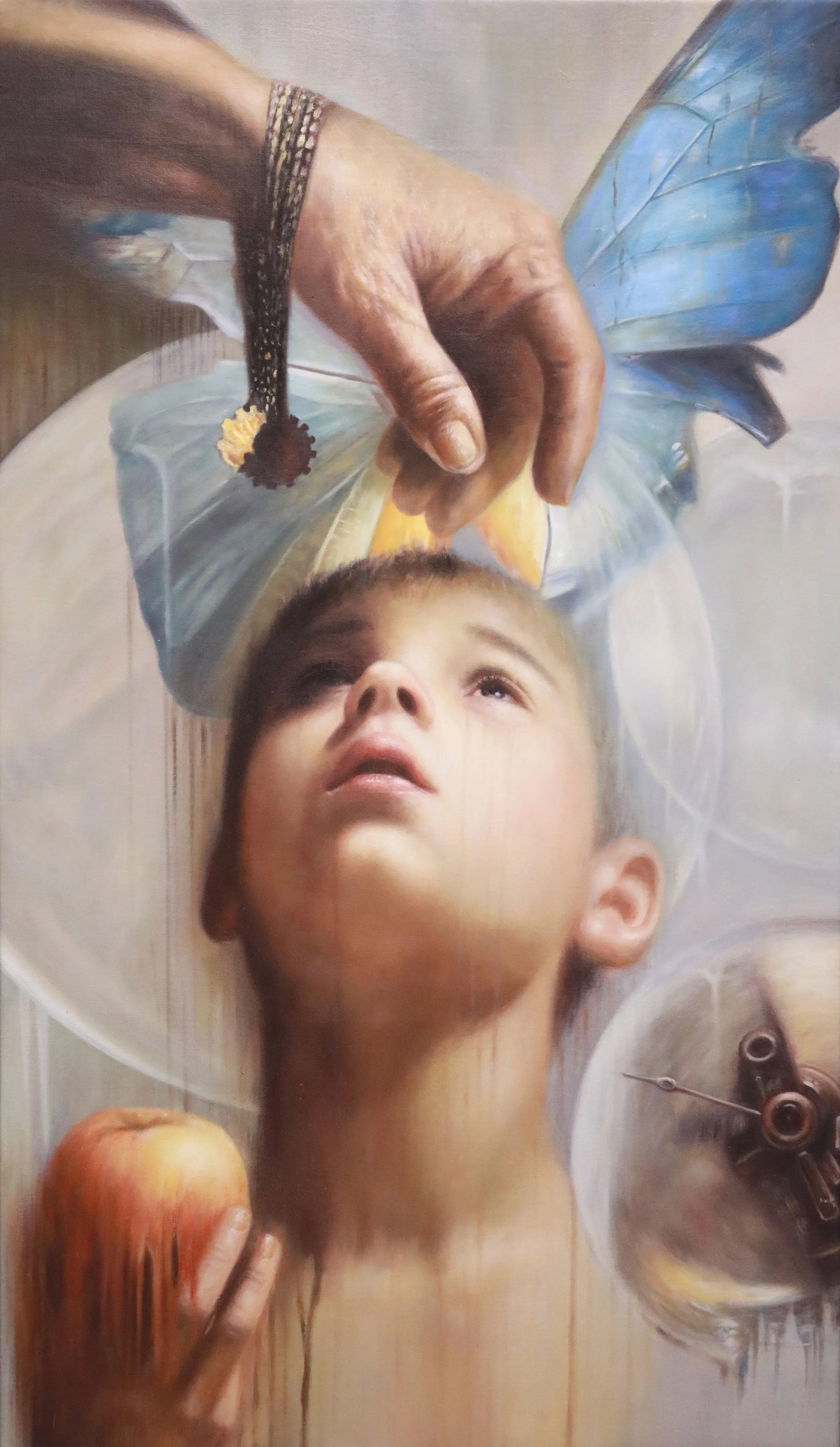 Anoint
oil on canvas
41"h x 23.5"w