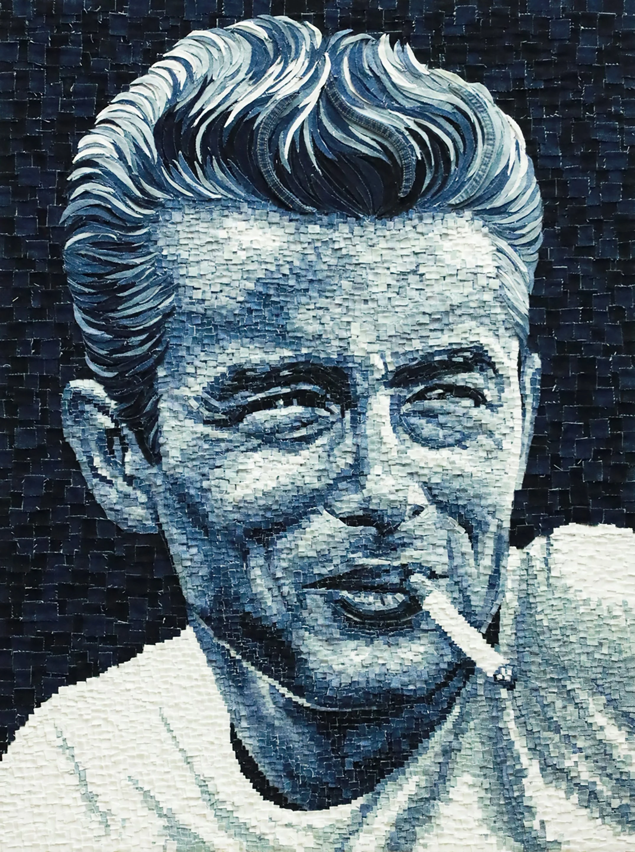 Rebel 40"hx30"w Denim