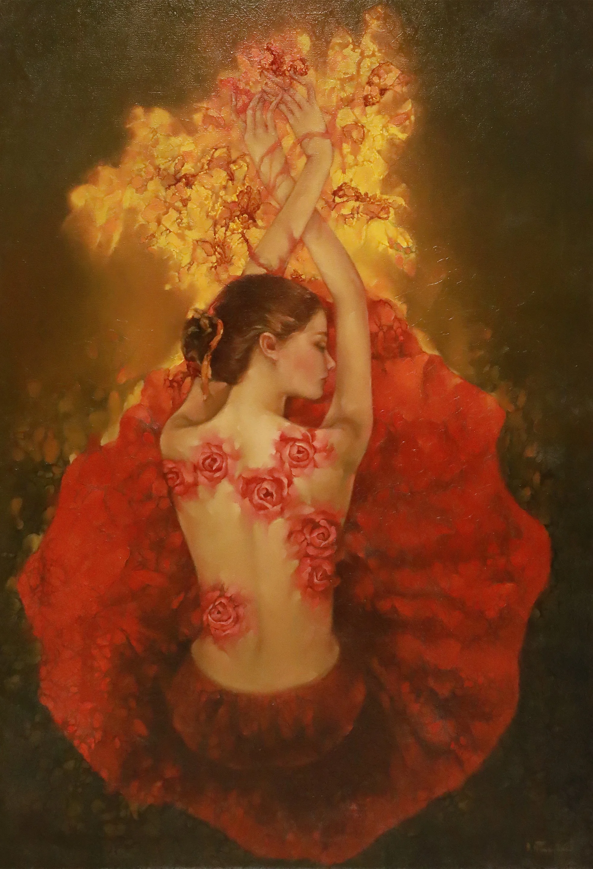 Horizon Glow
Oil On Canvas
58 x 39 in (147.32cm x 99.06 cm)