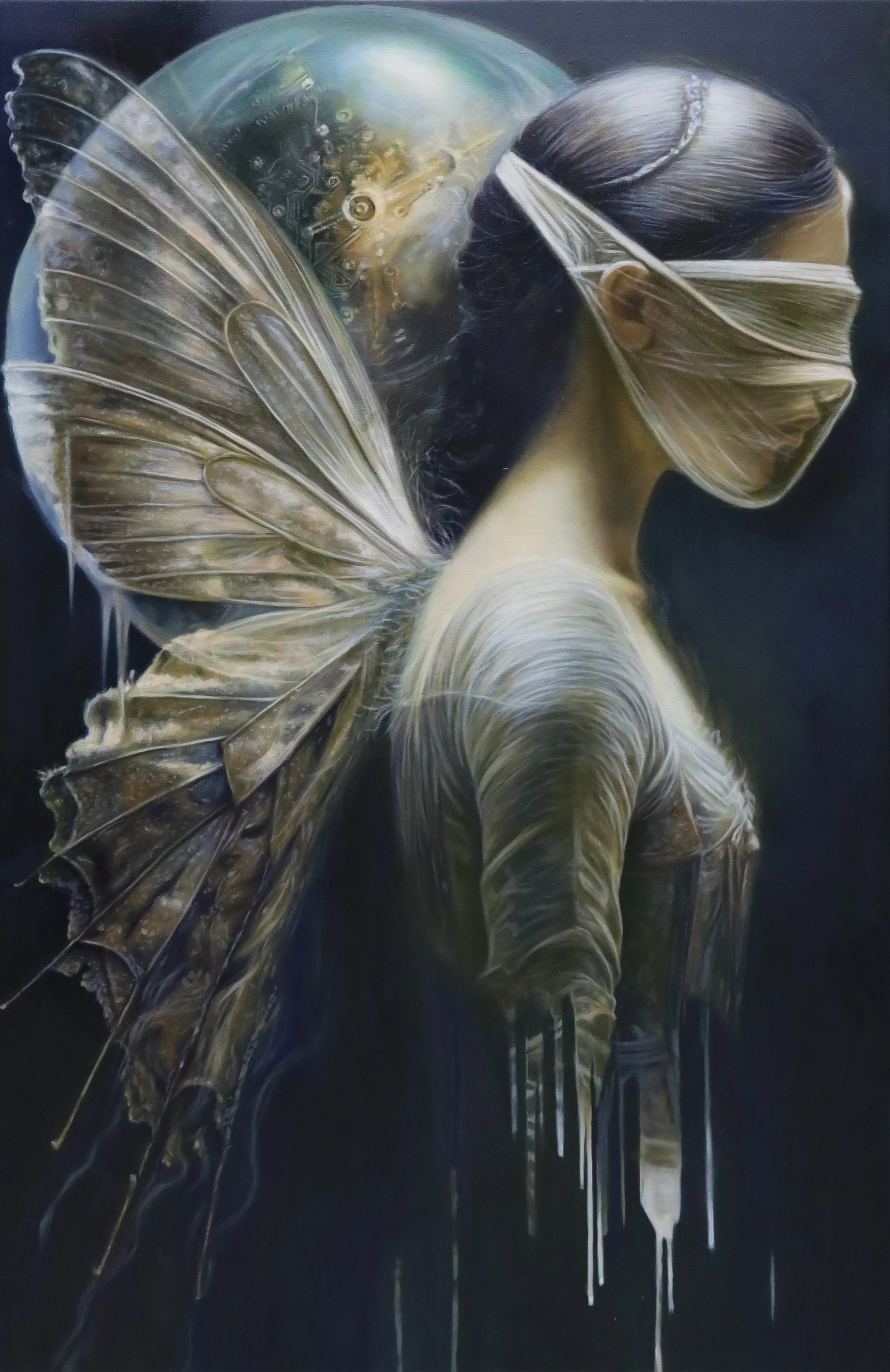 Ethereal Presence 49"h x 31.5"w