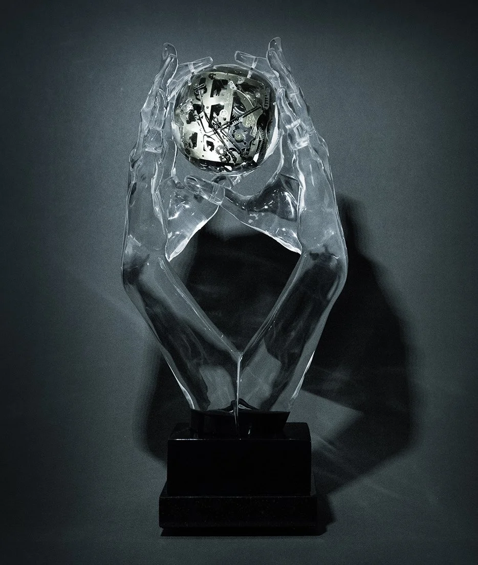 Holding Time IX
Lucite
19"h x 8.75"w x 6"d