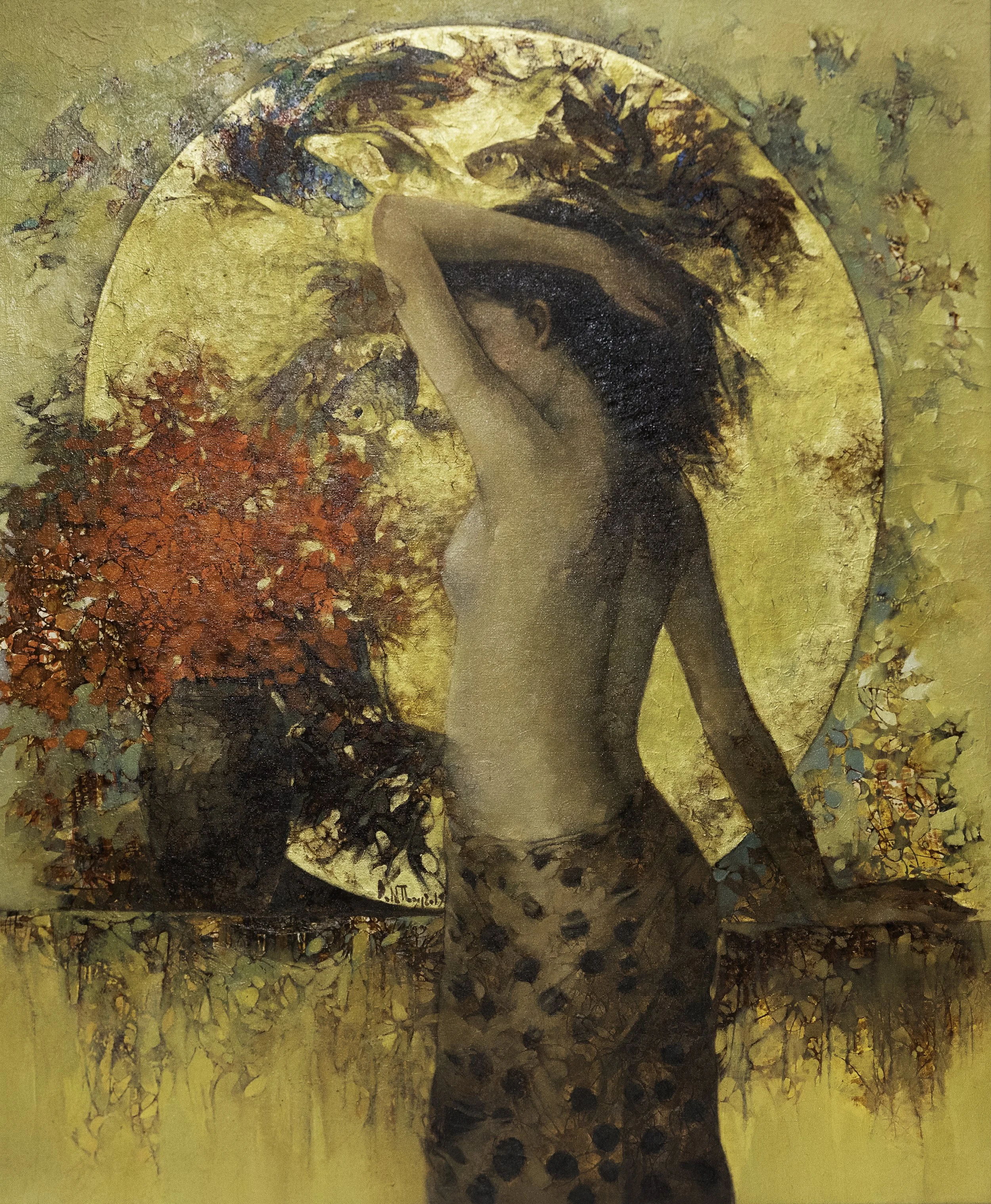 Illuminate
Oil On Canvas
47 x 39 in (119.38cm x 99.06 cm)