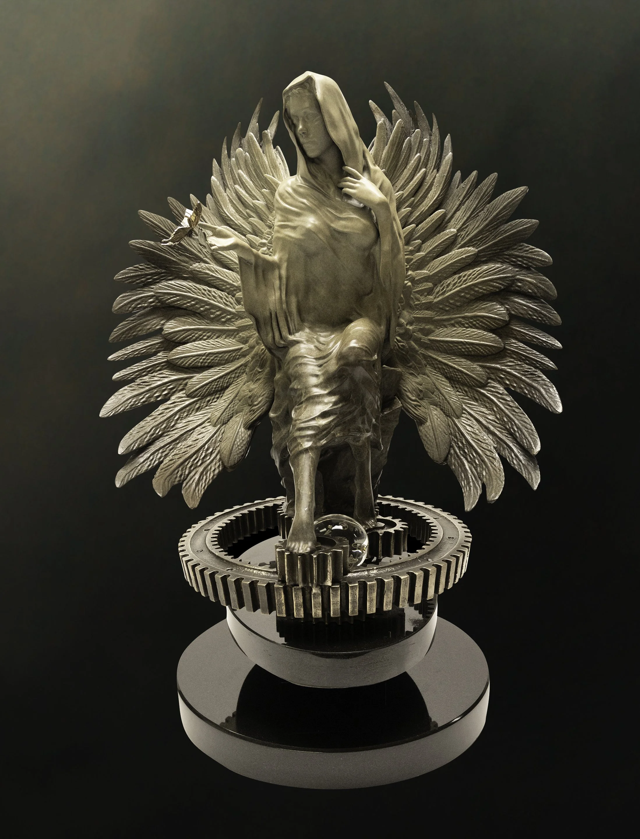 Chrysalis Study
bronze / lucite
32"h x23" w x17"d