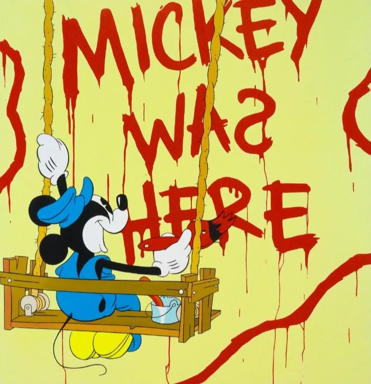 Suspended Animation
35.4”H x 35.4”W (90 cm x 90 cm)
acrylic on canvas