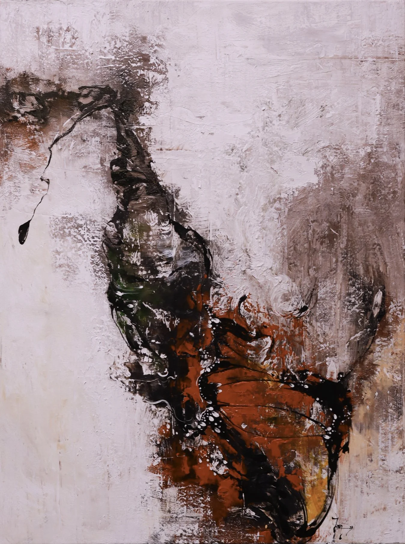 Chrysalis 
Oil on Canvas
31.5"h x 23.5"w (80.01cm x 59.69cm)