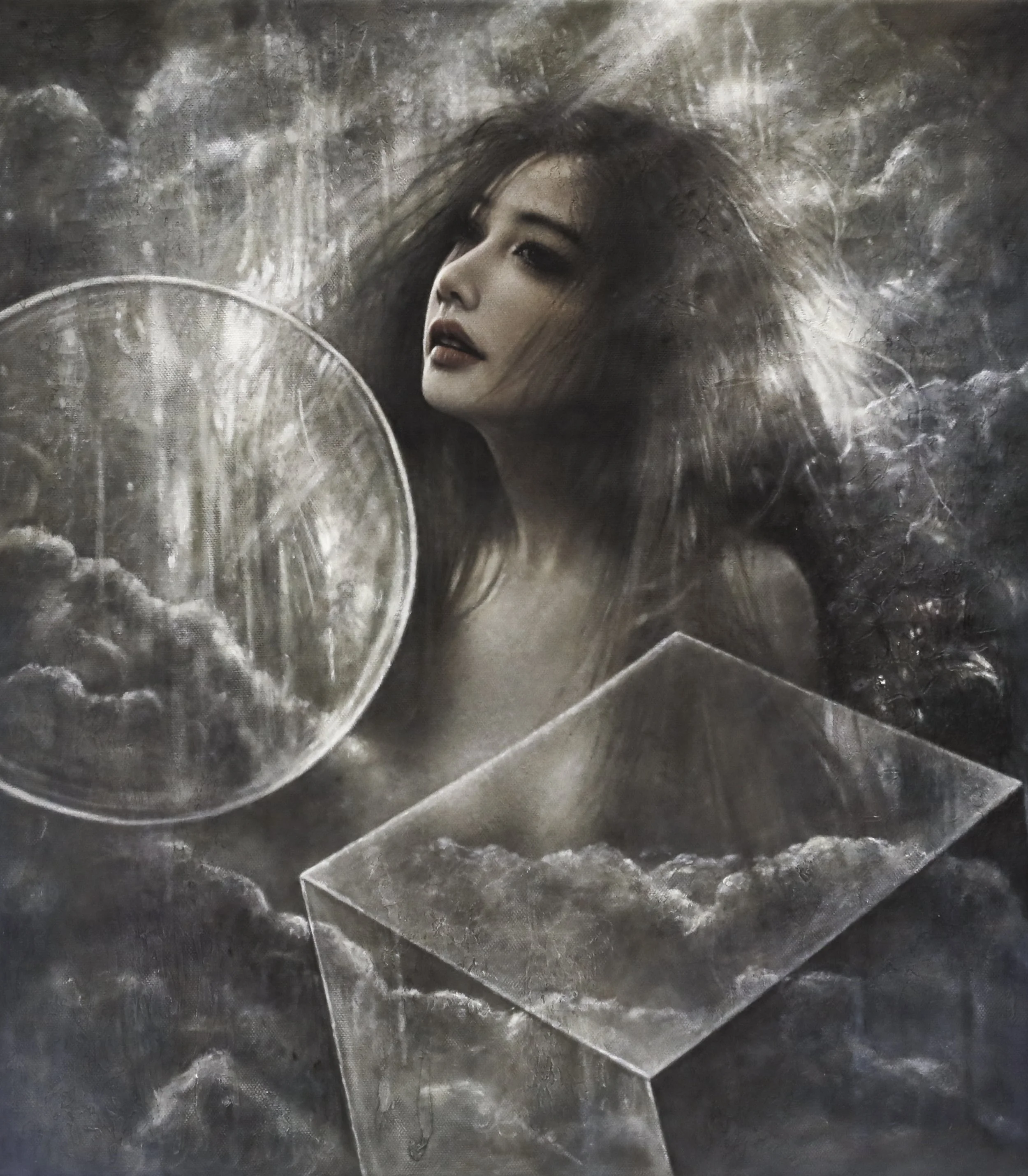 Light Matter XVII
Oil On Canvas
54"h x 40"w