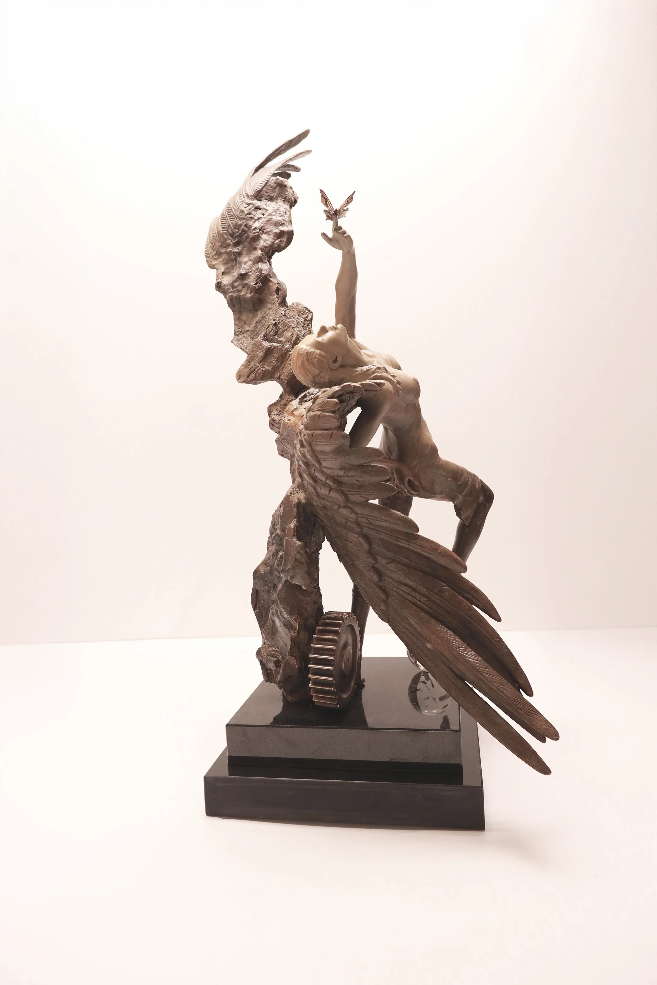 Inspiration
bronze / lucite
43"h x 22" w x 19"d