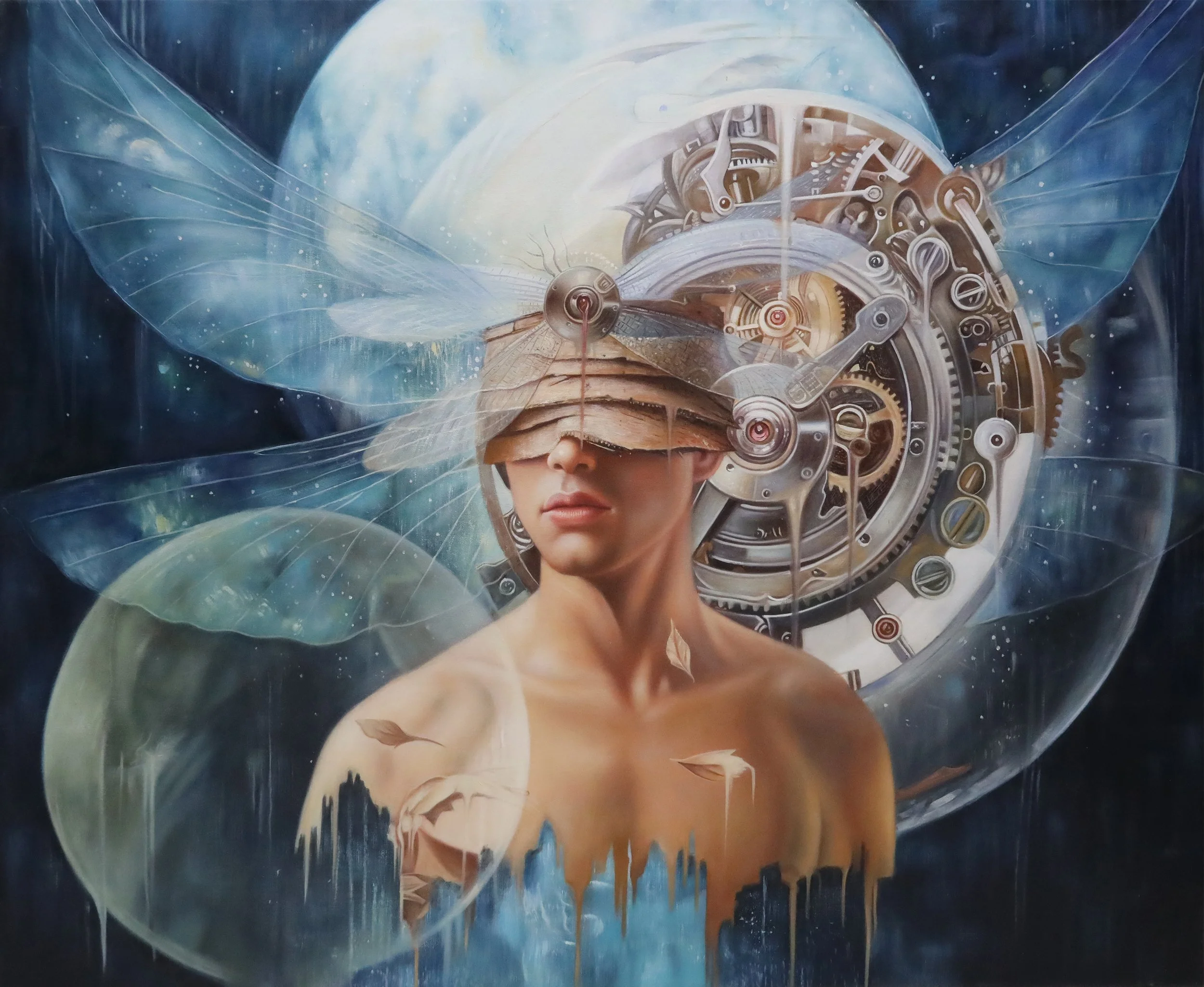 Epiphany Attain
oil on canvas
35.5"h x 43"w
