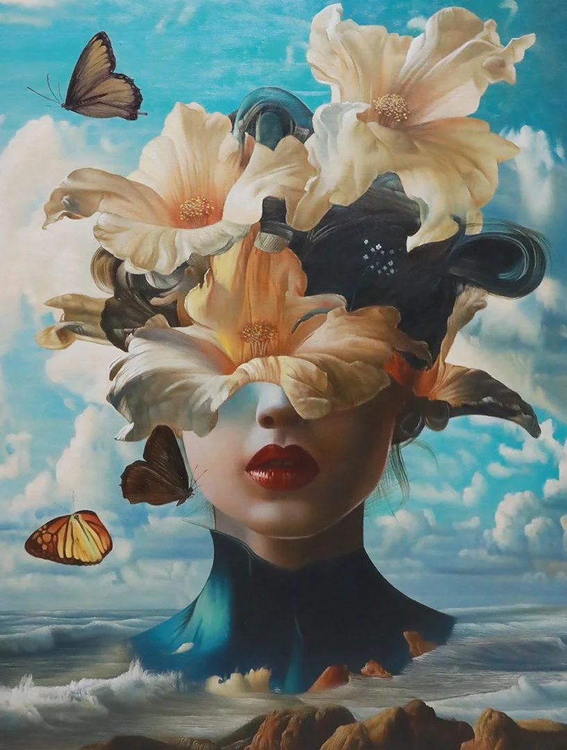 Focus  40”H x 30”W I 101.6cm x 76.2cm
