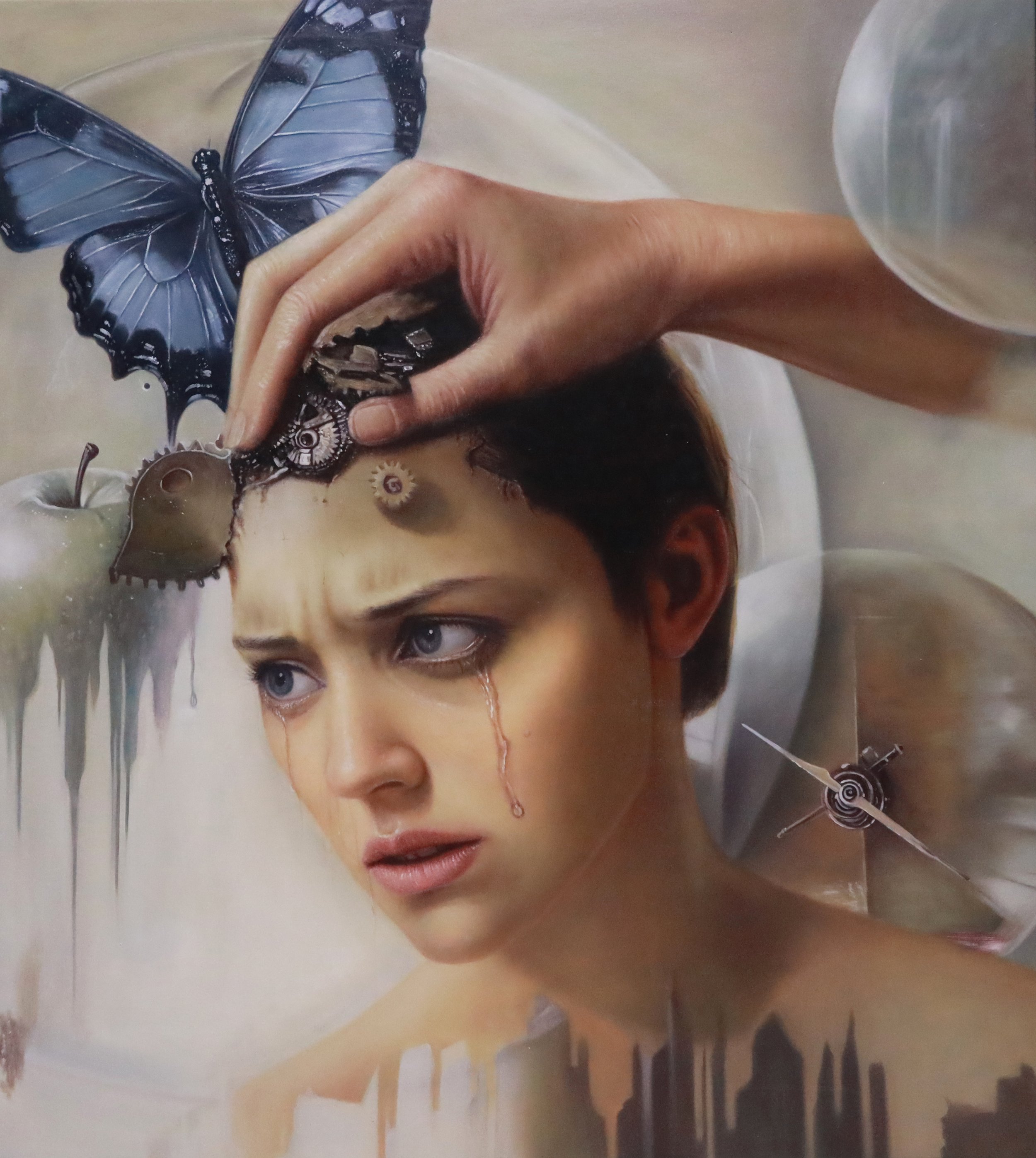 Realize
oil on canvas
39.5"h x 35"w