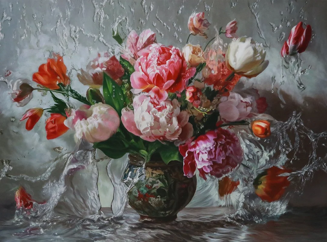 Reveal  30”H x 40”W I 76.2cm x 101.6cm
