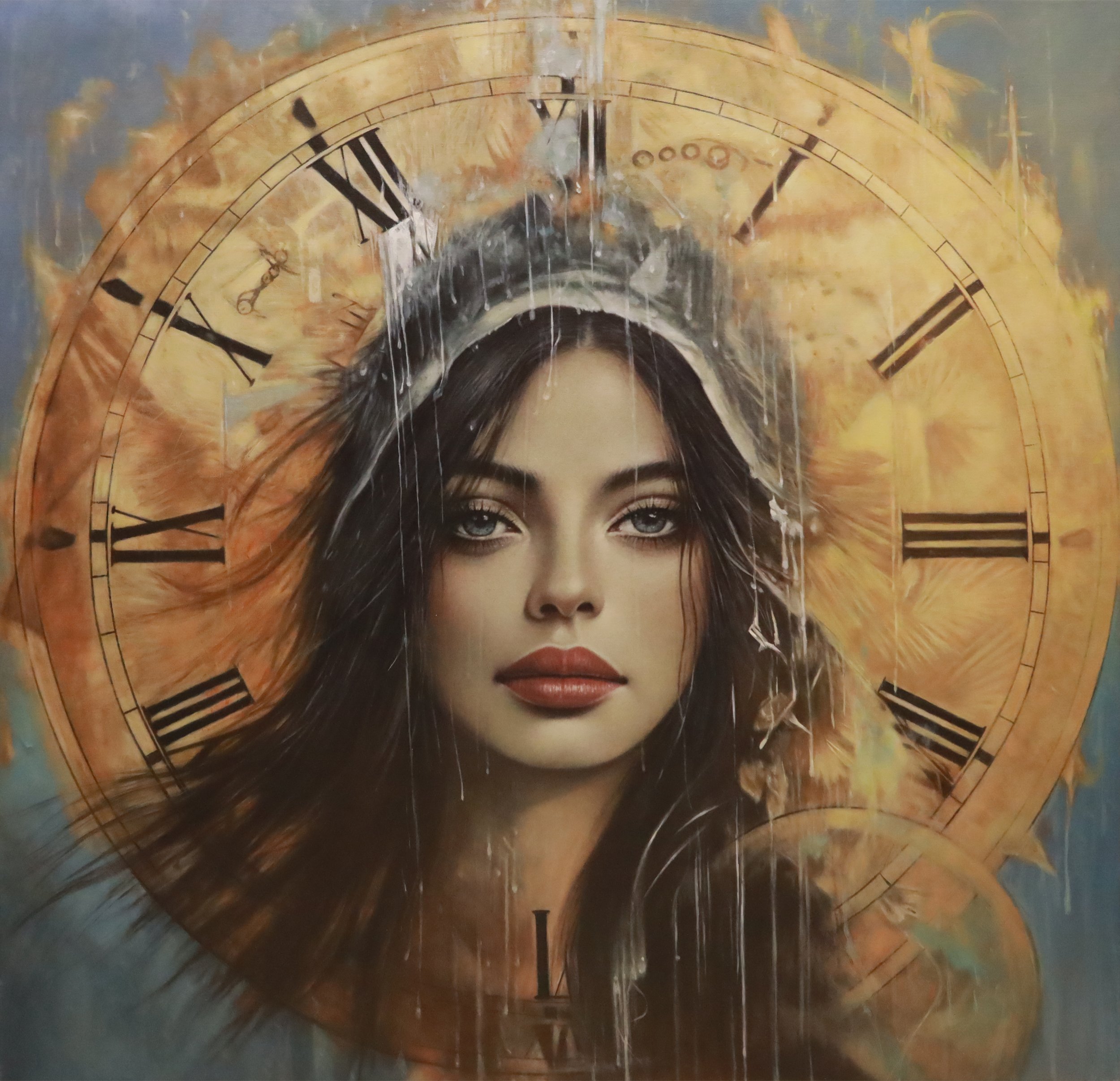 Ectropy L
Oil On Canvas
39"h x 39"w