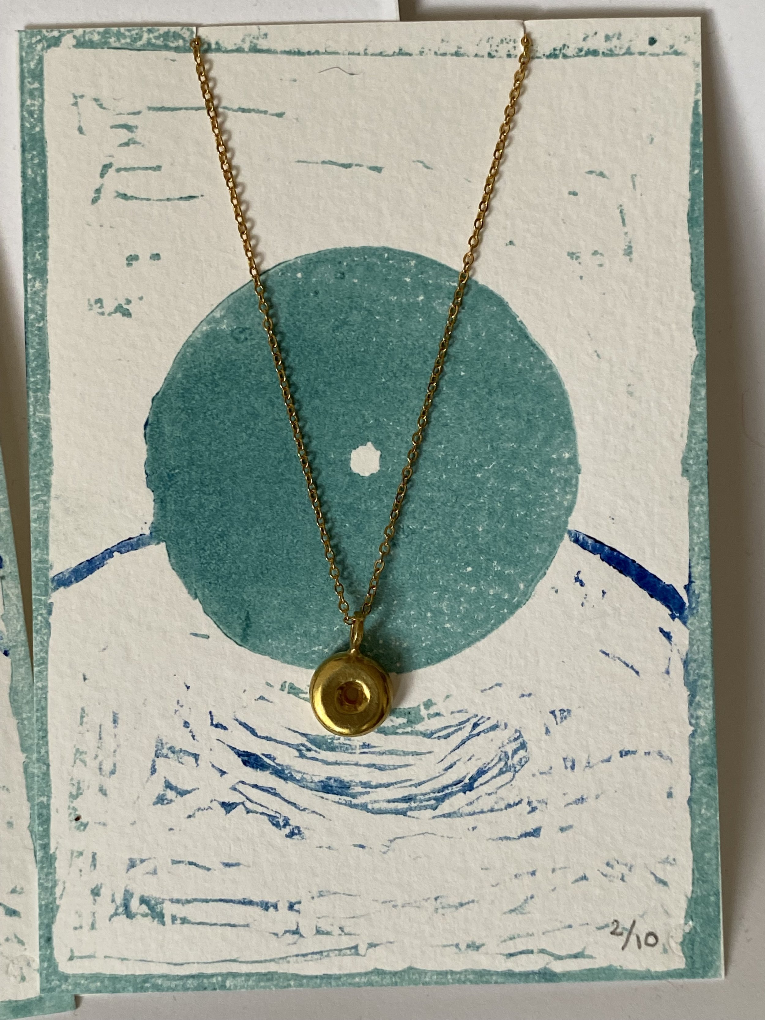 Rose Honey Donut pendant Gold.jpg