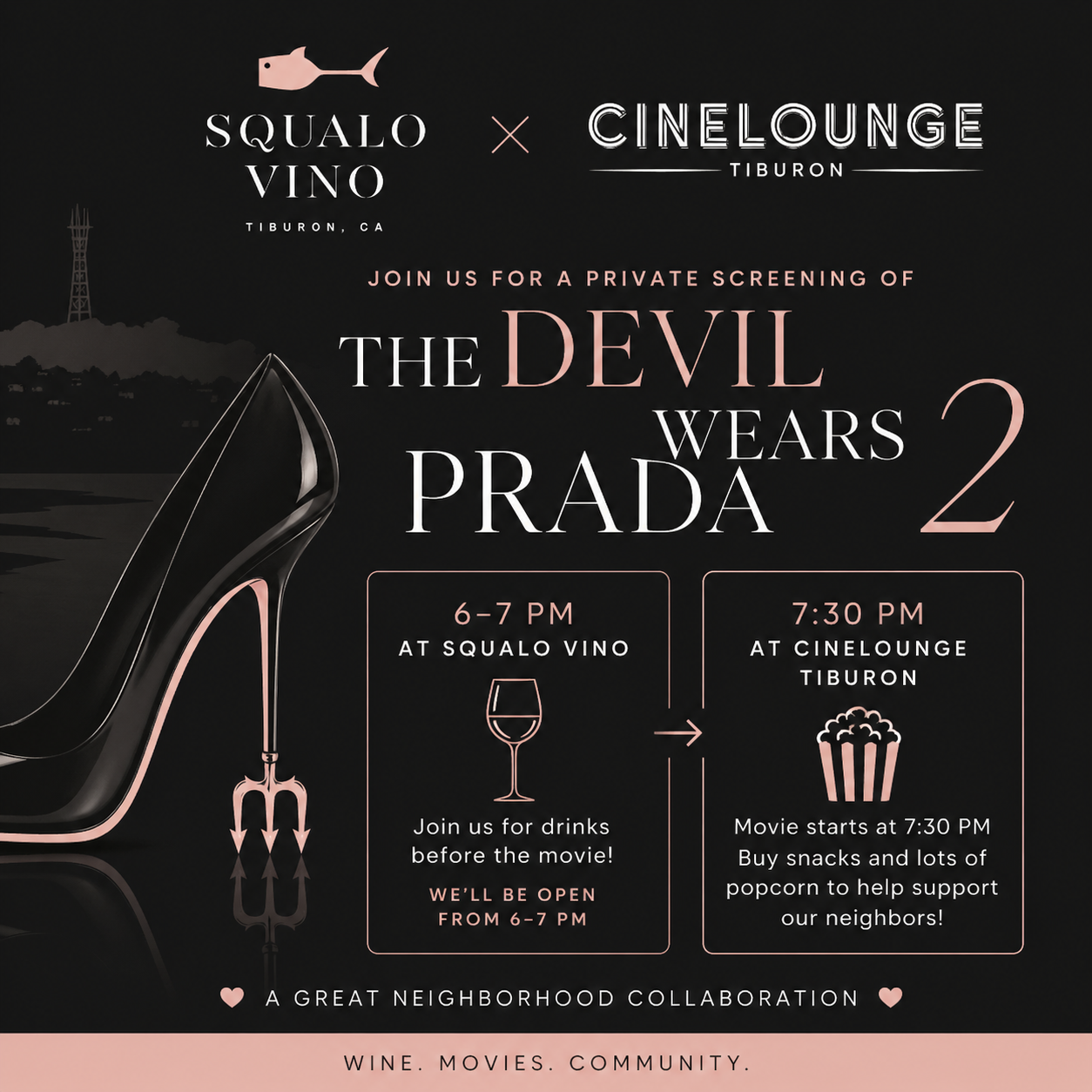 Squalo Vino @ Cinelounge