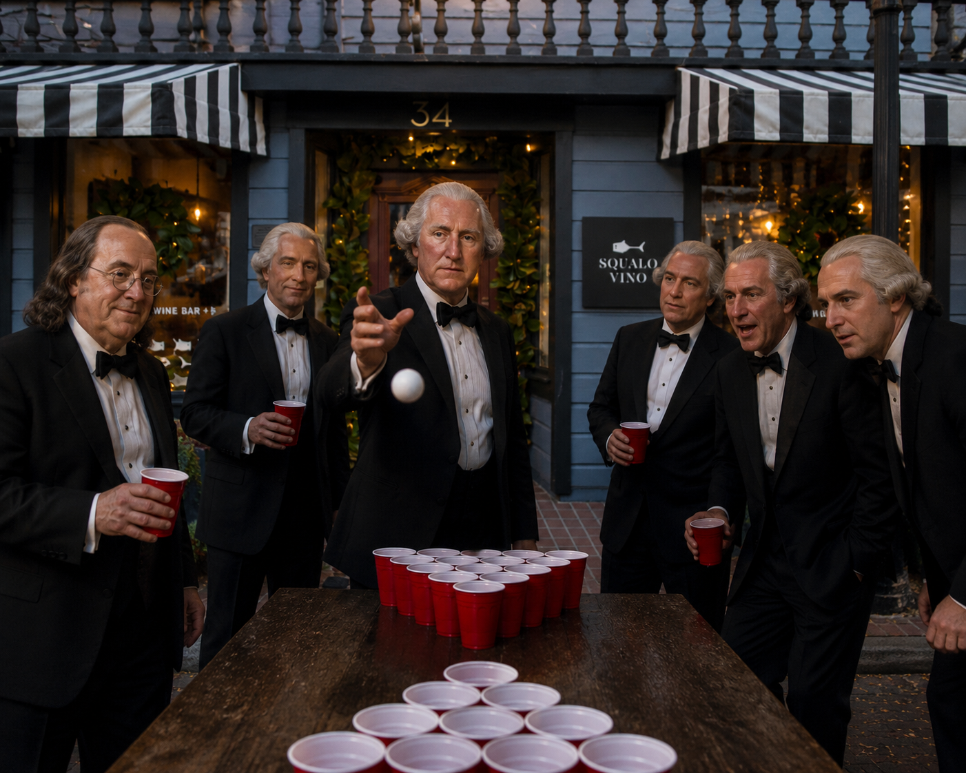 Beer Pong & Brats