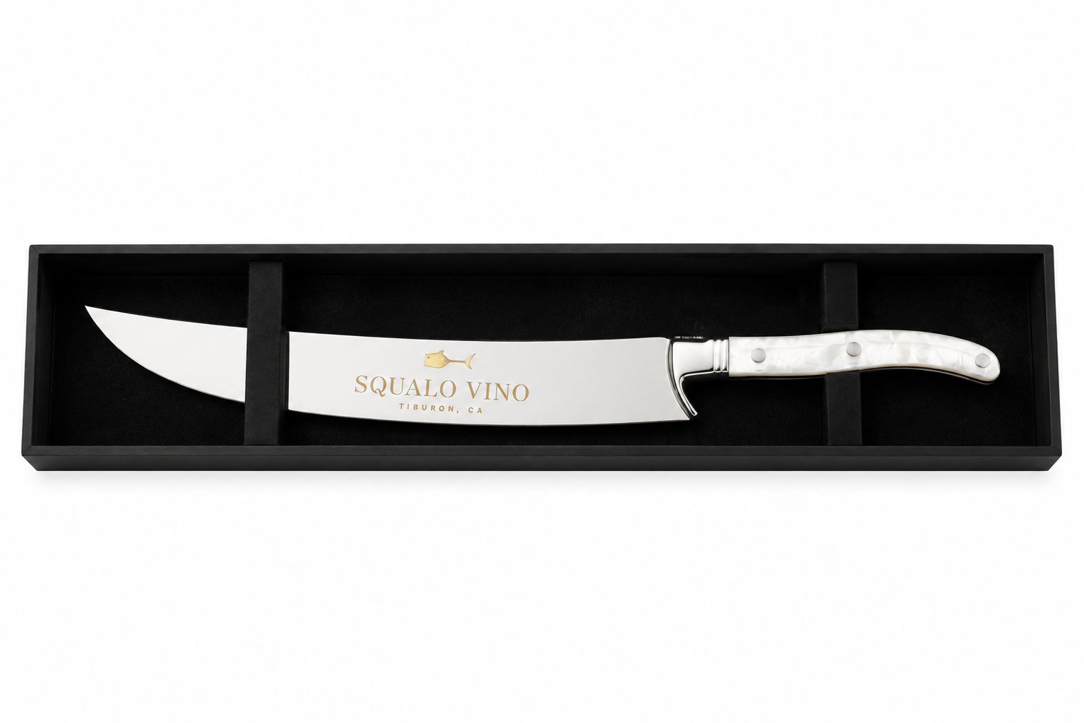 Squalo Vino Branded Champagne Saber