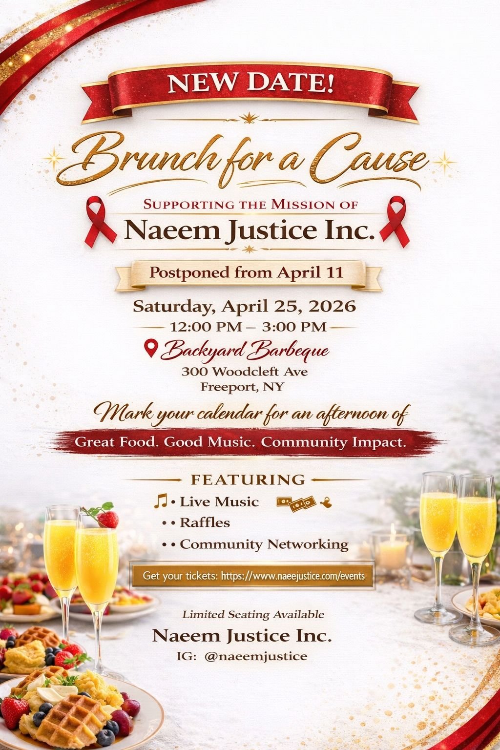 Brunch for a Cause Fundraiser Ticket | April 25, 2026