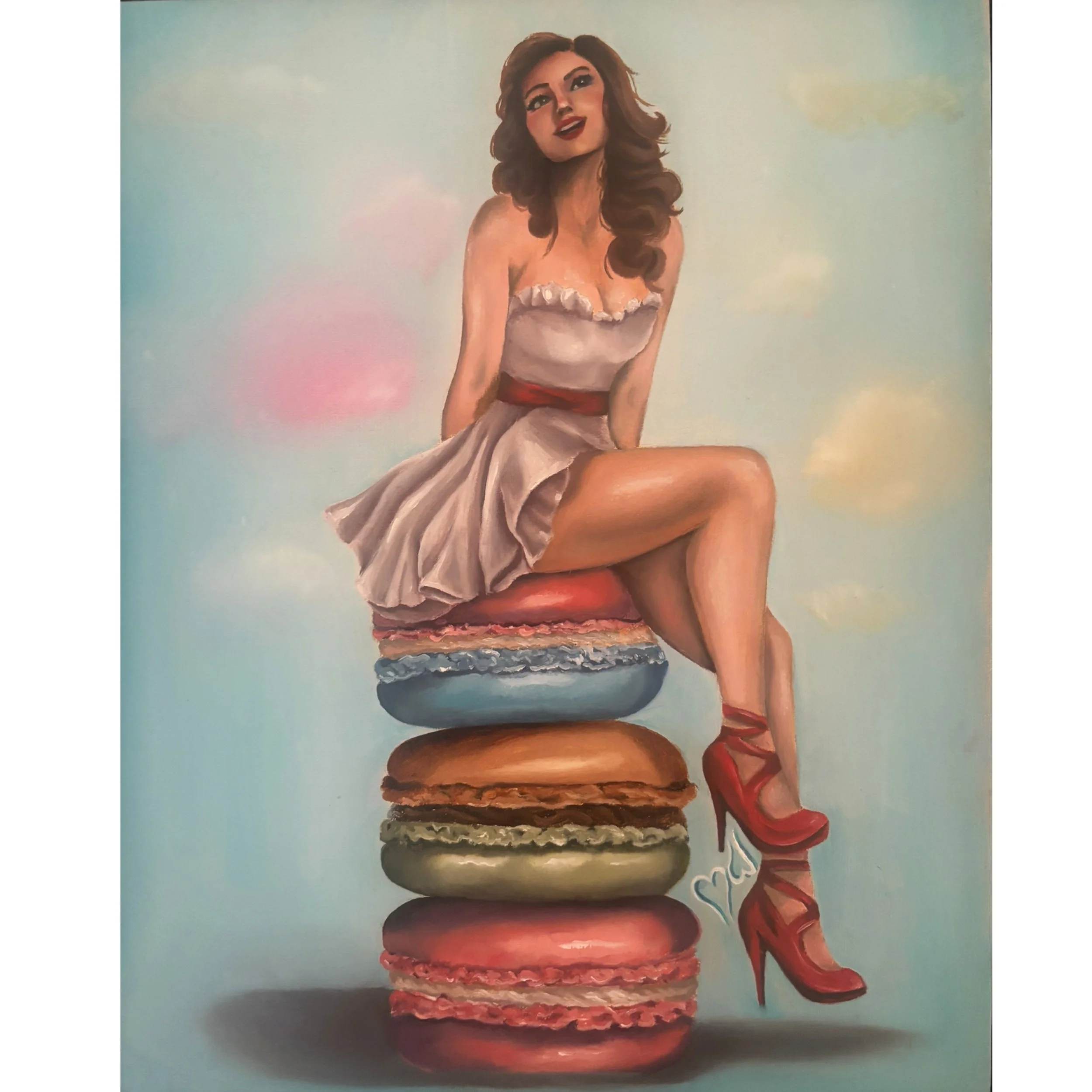 Macaron Mademoiselle | 8x10"