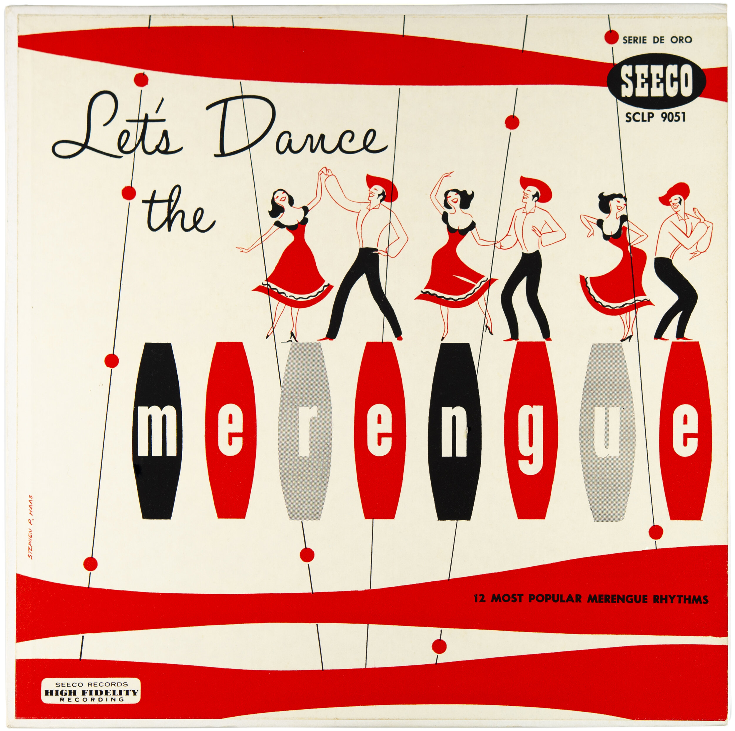 Let's Dance the Merengue Album Cover