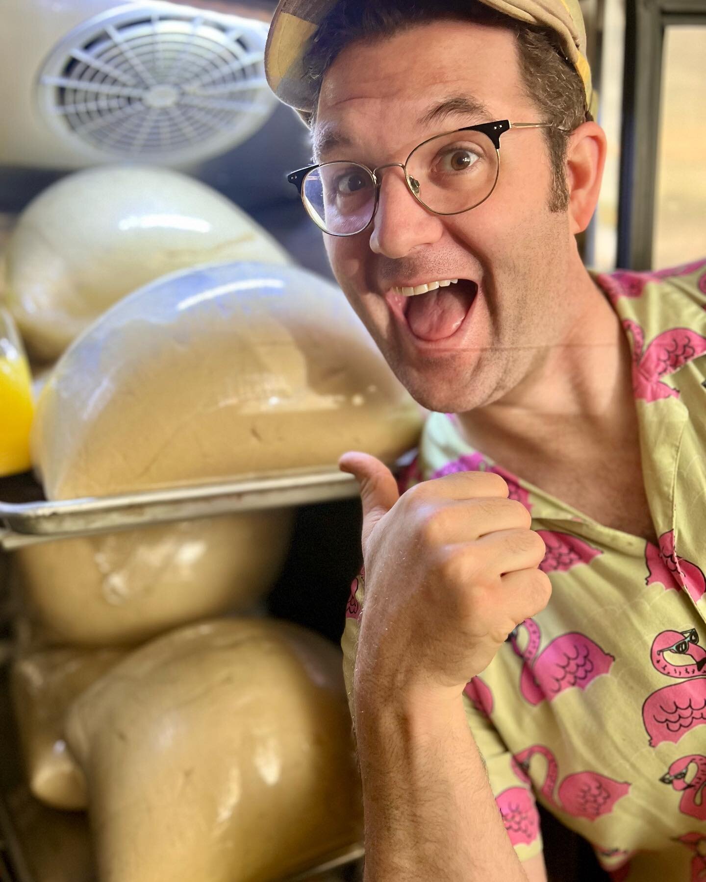Heeeeyyyyyy! We&rsquo;re dough-ing great with all the love and support from you all. We&rsquo;re frantically working on making bonbons and filling online orders as well as making all this dough for our epic croissant Saturday! Most of our pre-orders 