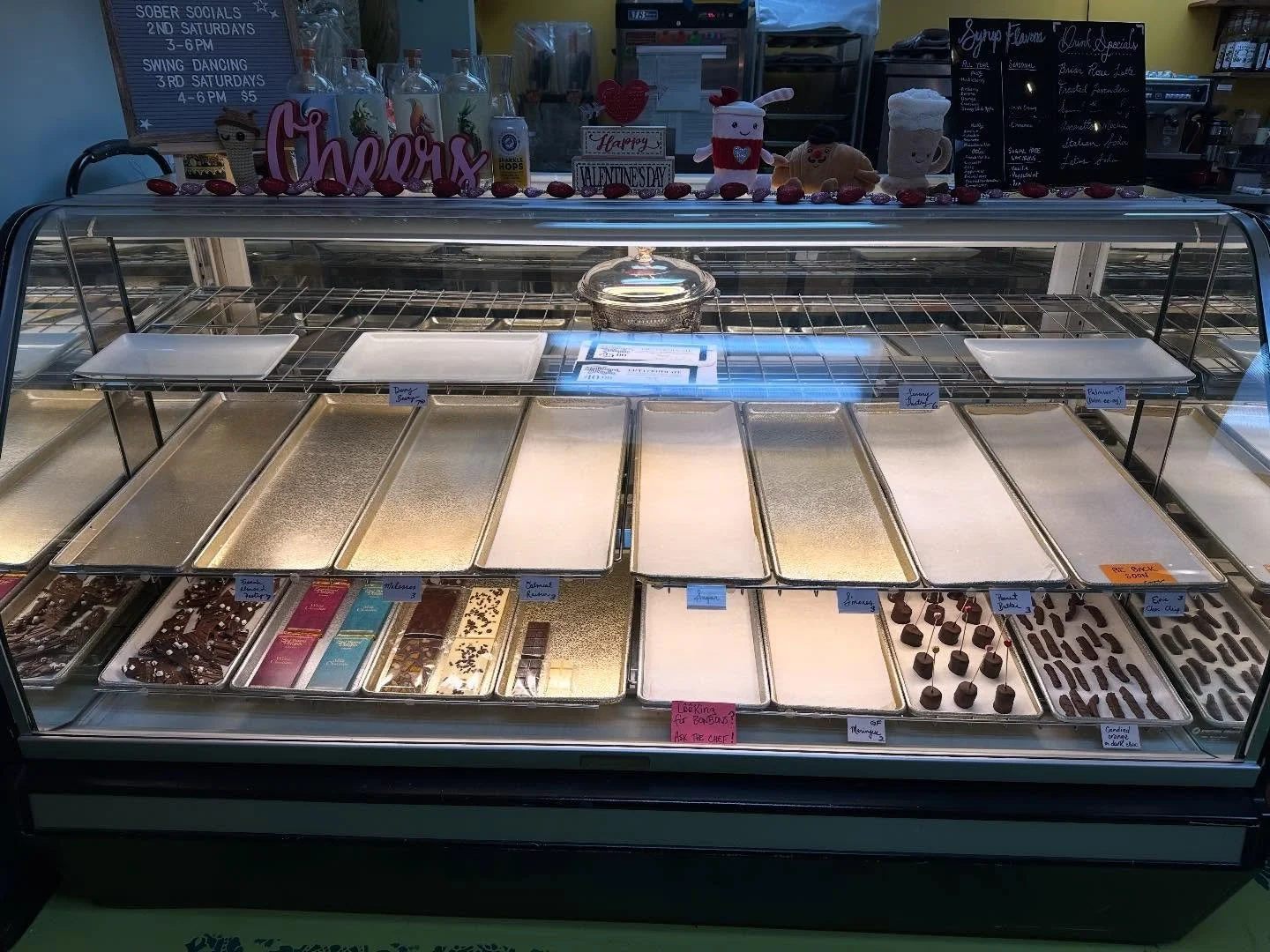 What a day!! Thank you Cowlitz County for all the love today!! Sold out of all pastries, cookies, 15 pack chocolate assortments, bonbons were flying out the door this week too, and more. If you want to try the bonbon cake, you should stop in on Tuesd