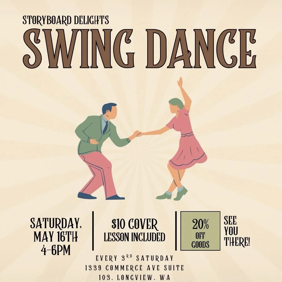 Saturday Salutations!! 

Just a reminder that today is our monthly swing dance! 💃🏻 
We have a great selection of sweet and savory pastries today, as well as many of our bean to bar chocolates and other yummy treats! 

📣 SEAFOAM IS RESTOCKED 

Hope