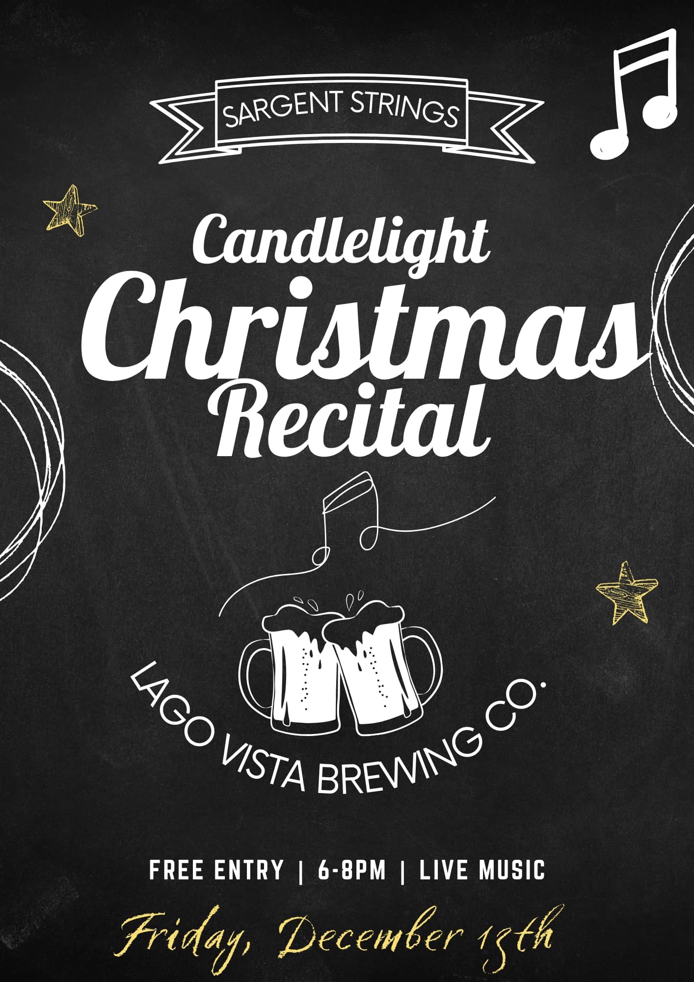 Sargent Strings Candlelight Christmas Recital