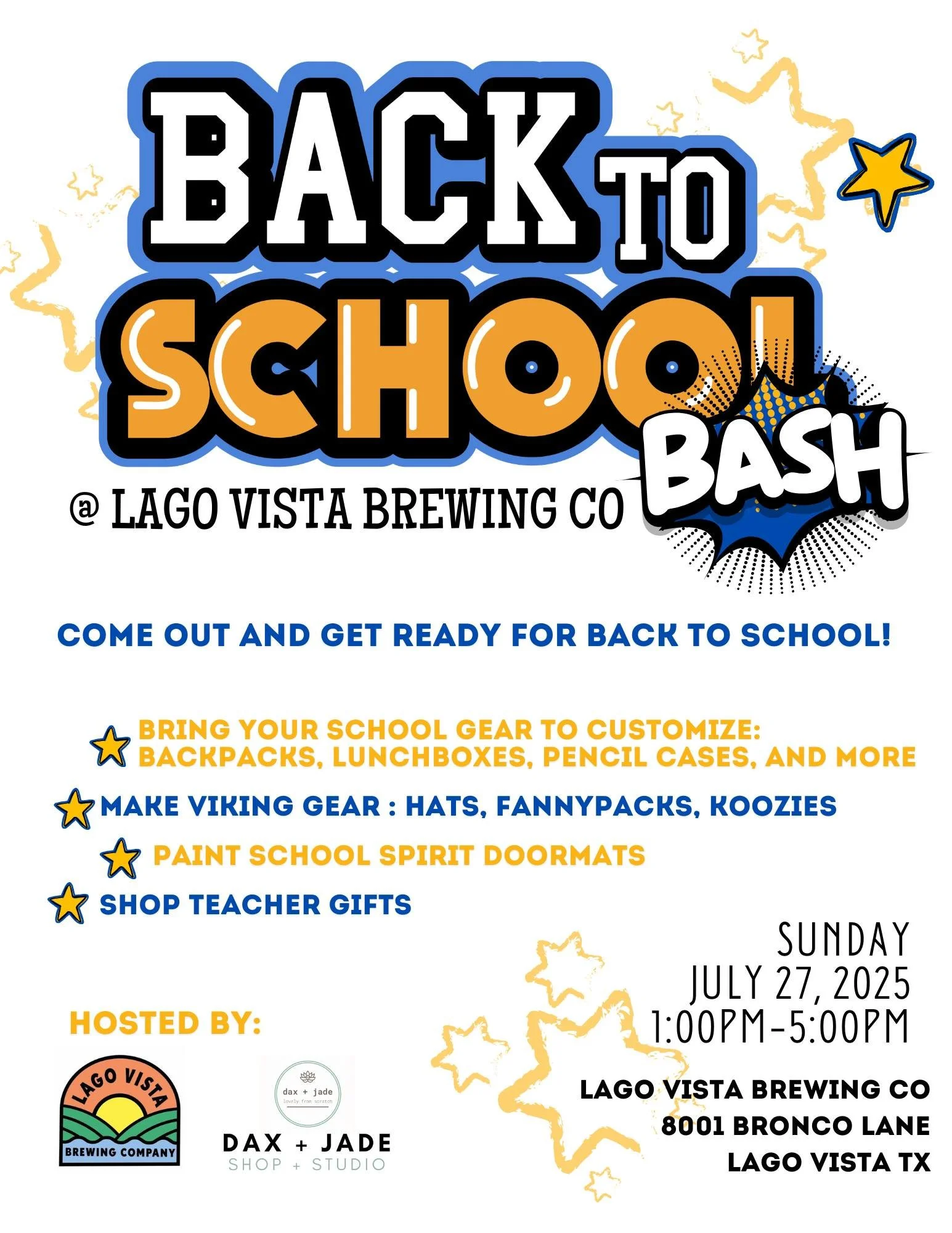 Back to School Bash