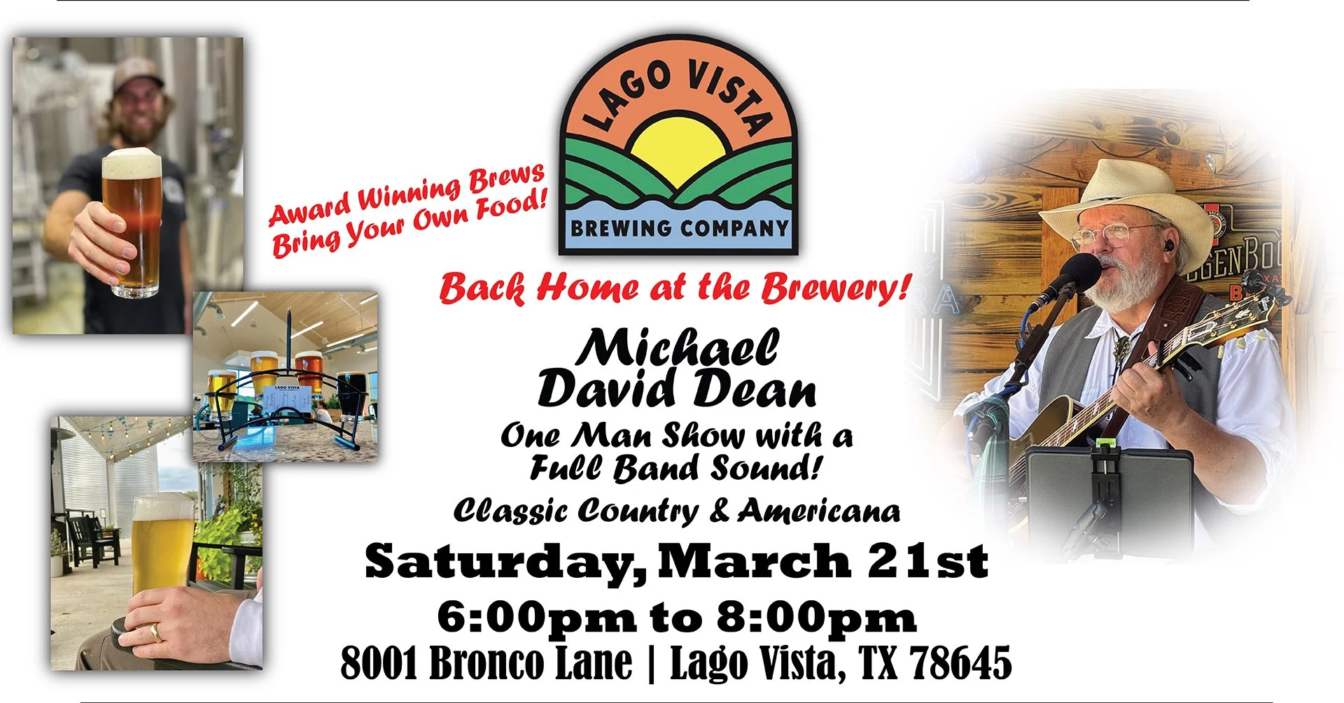 Live Music : Michael David Dean