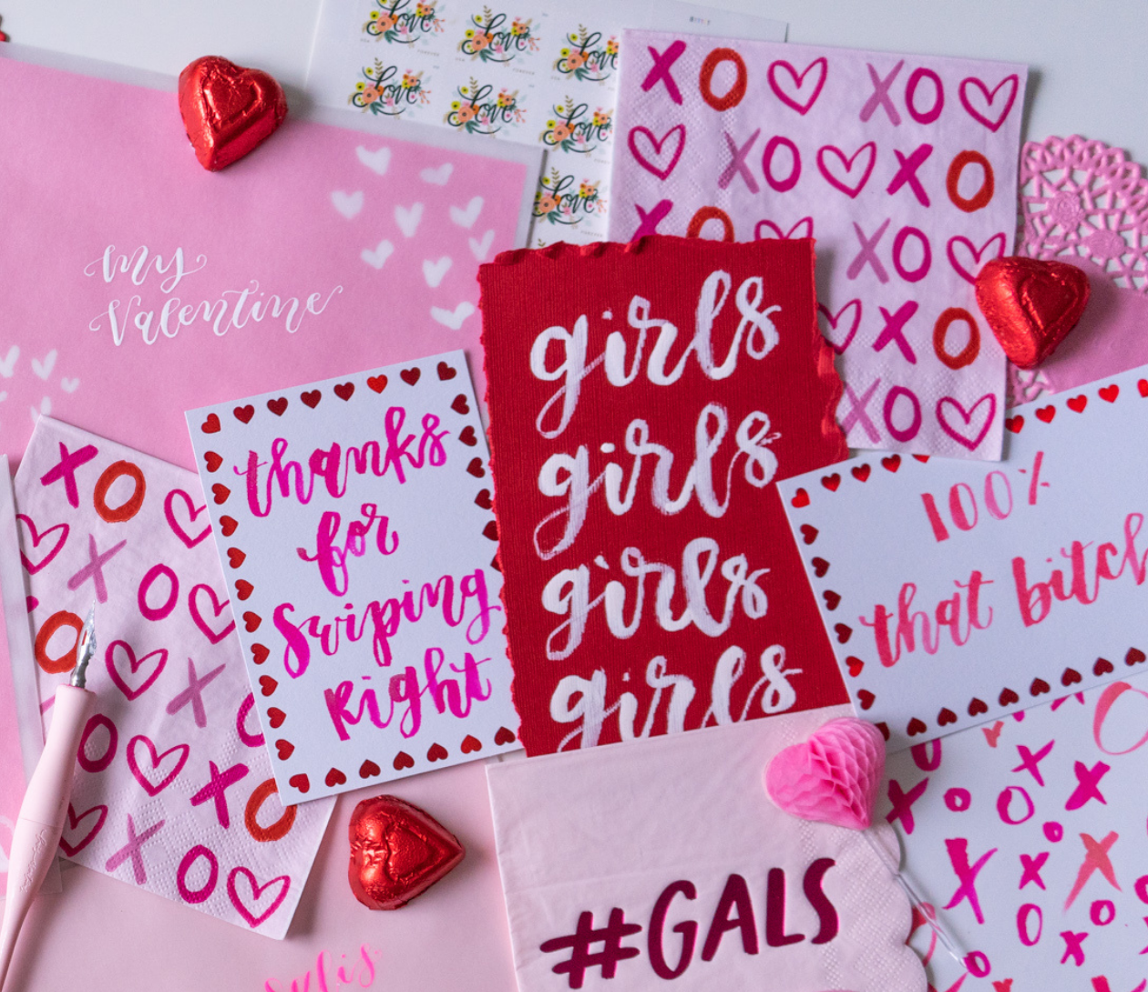 Valentine’s Modern Calligraphy for Beginners