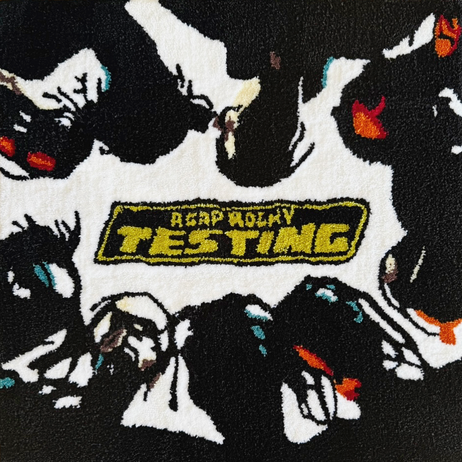 Asap Rocky Testing Rug