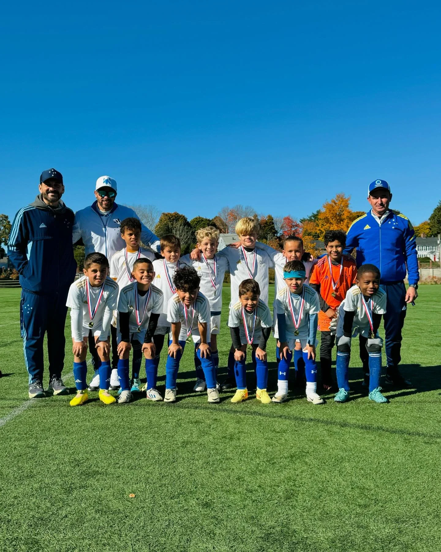 U10 champions🏆💙🦊
@thenecsl 
&bull;
&bull;
&bull;
#explore #explorepage #cruzeiro #cabuloso #soccer #boston #brasil #futebol #u10