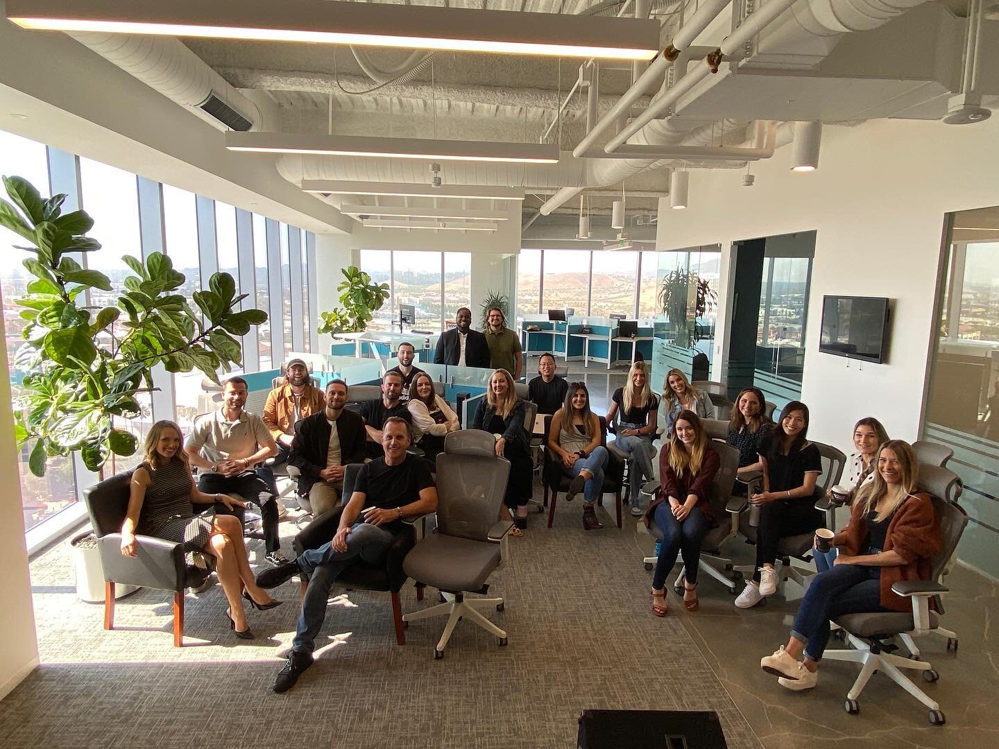 We missed being at the office, so some of our team got together for our first in-person meeting in a while!