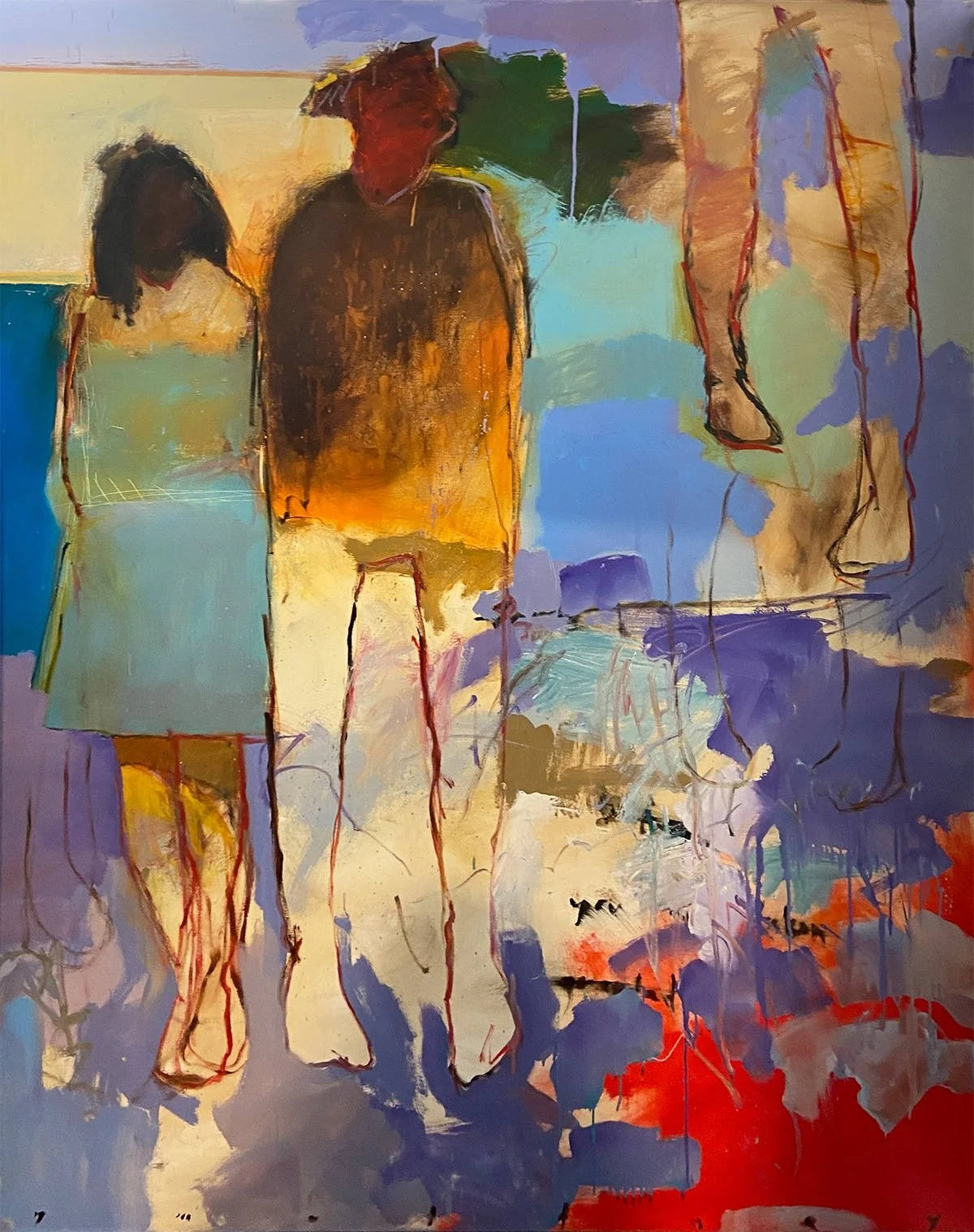 Summer Solstice, 2014  | Oil on Canvas , 80" x 60"