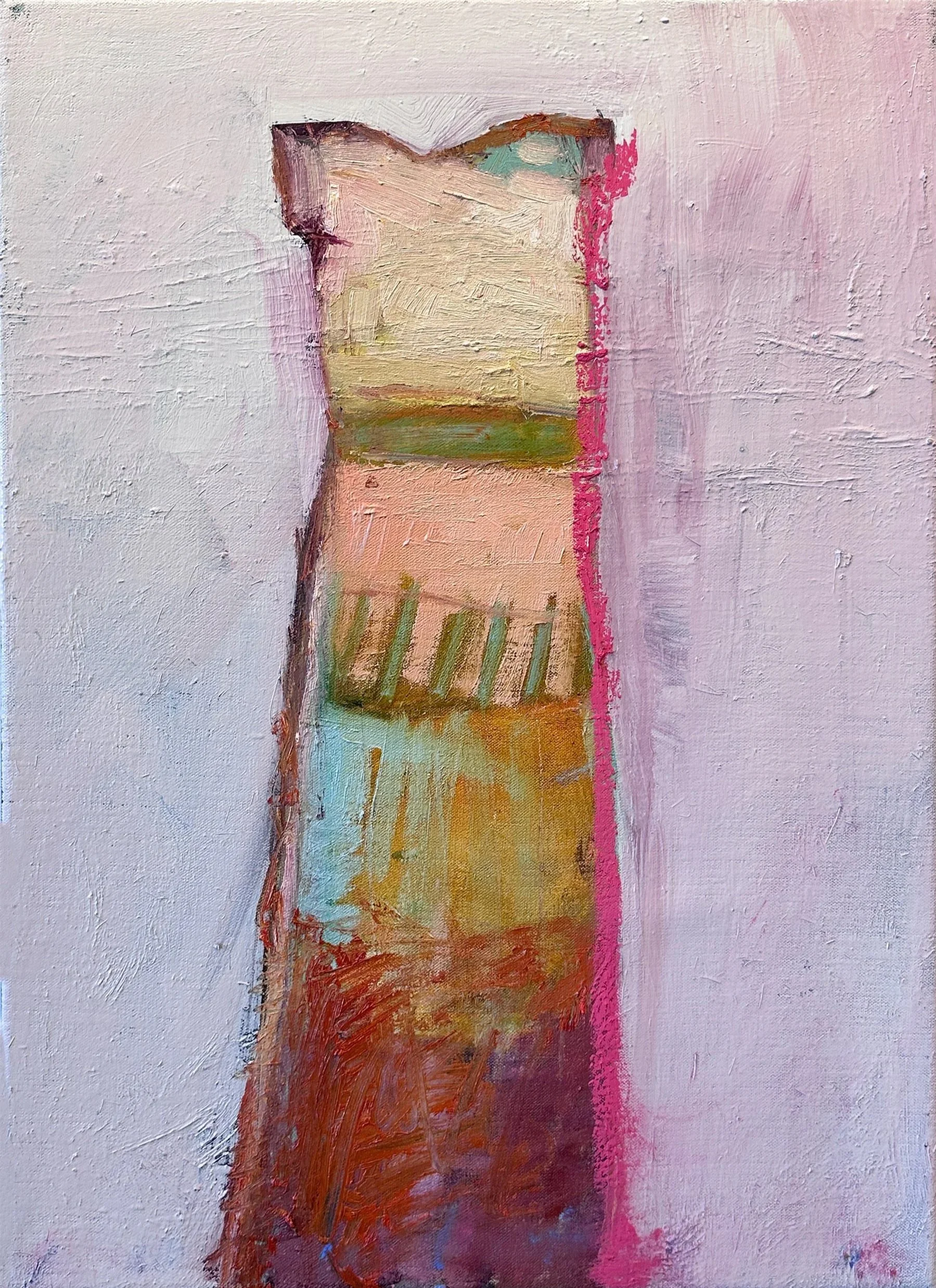 Untitled (Dress), 2025 |  Oil on Linen,  24" x 17"