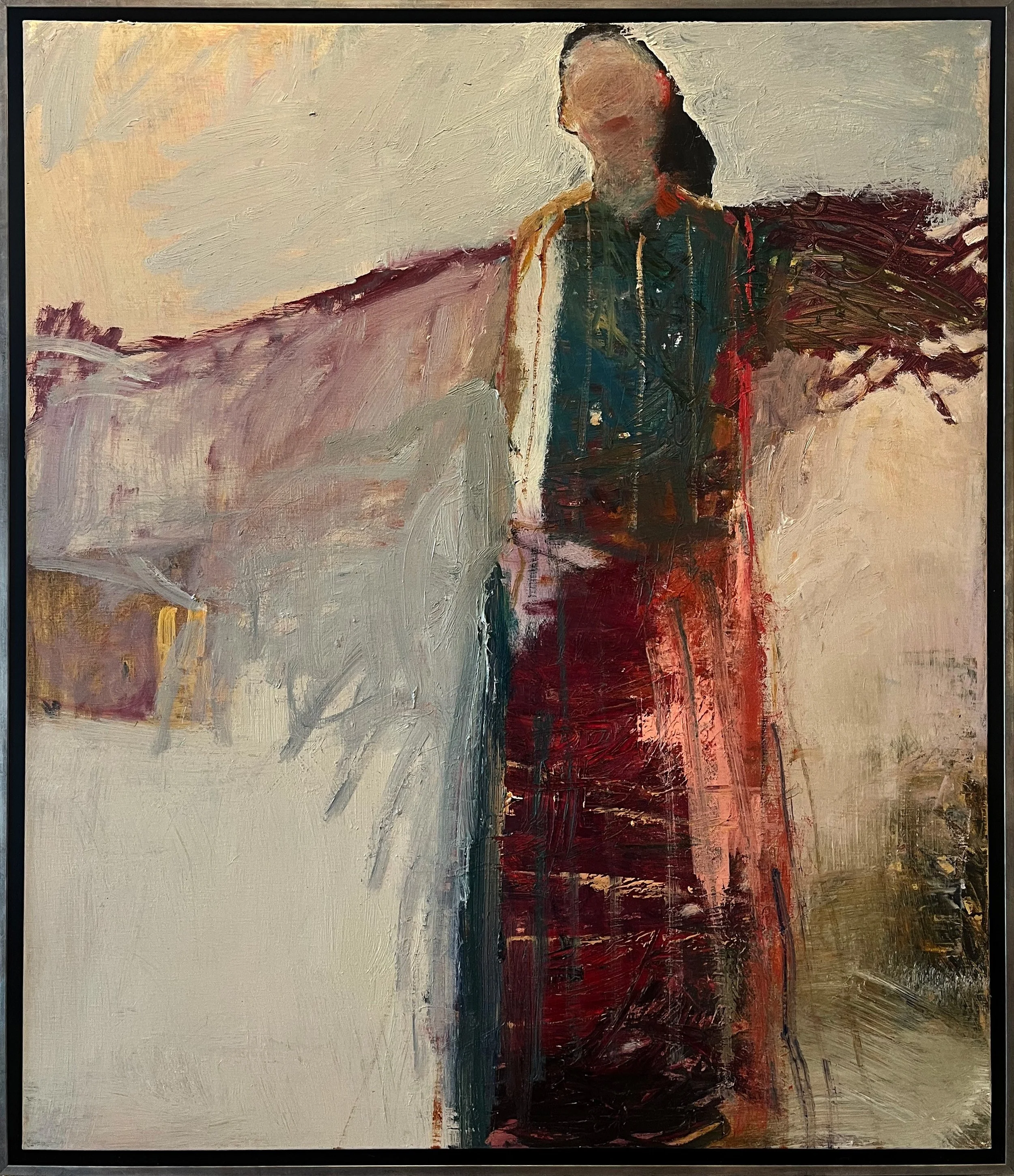 Little Goodbyes I, 2025 , Oil on Canvas , 27 3/4 x 23 3/4 in