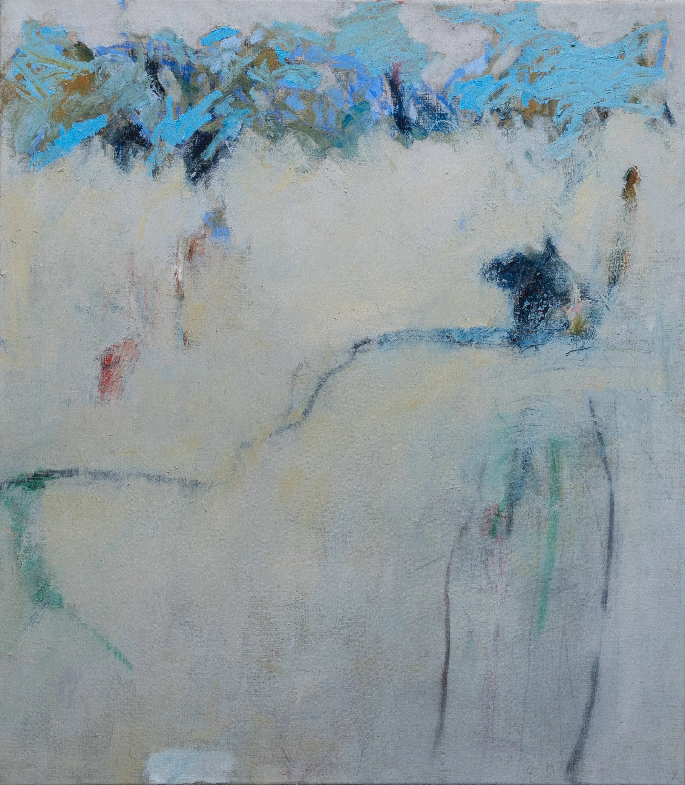 Sandcastles, 2022 , Oil on Linen