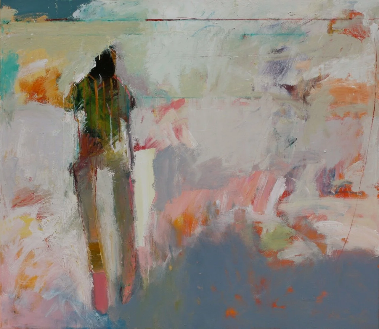 Scatter, 2014 | Oil on Canvas, 44" x 55"